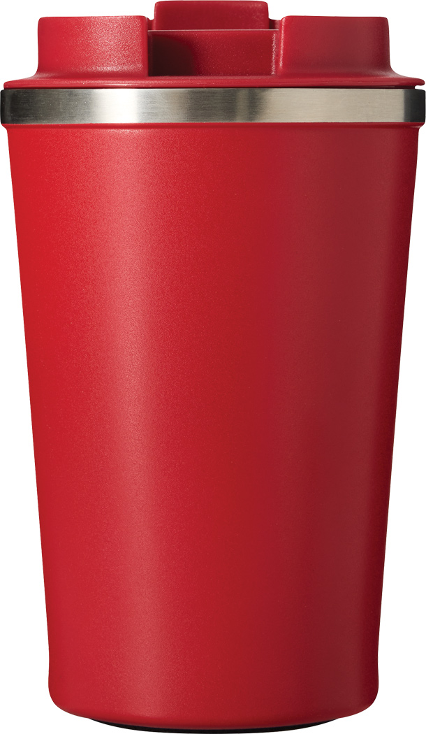 Vakuum-Isolierbecher VELOMUG 350 ml Edelstahl, doppelwandig, bedruckbar