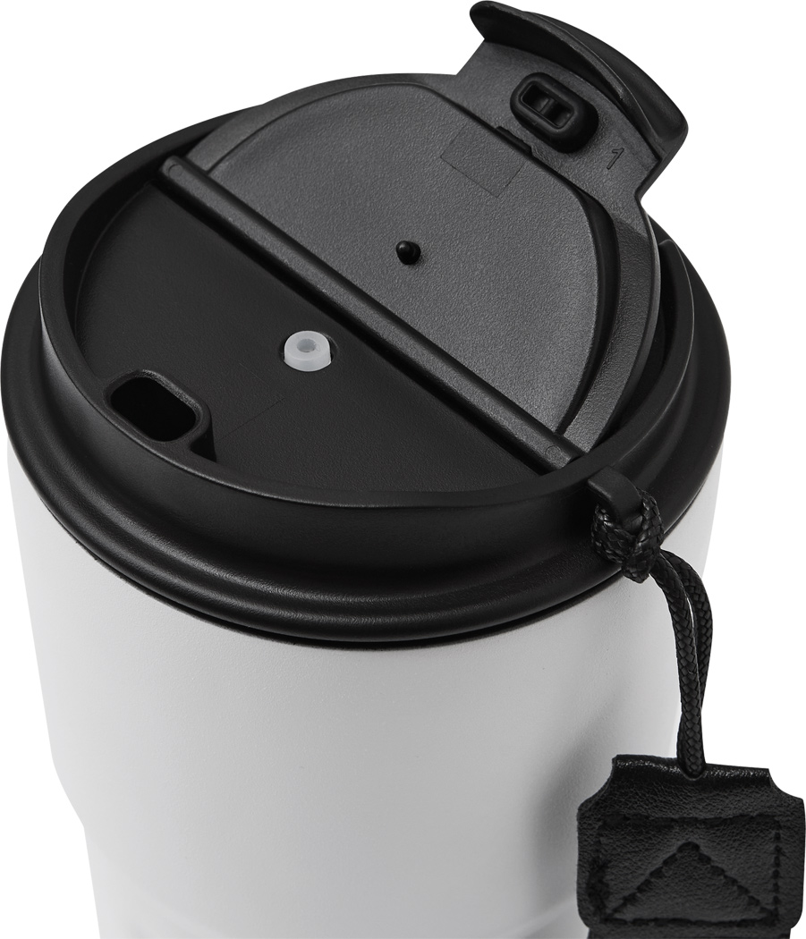 Vakuum-Trinkbecher TRAVEL MUG Edelstahl 400 ml, doppelwandig – bedruckbar