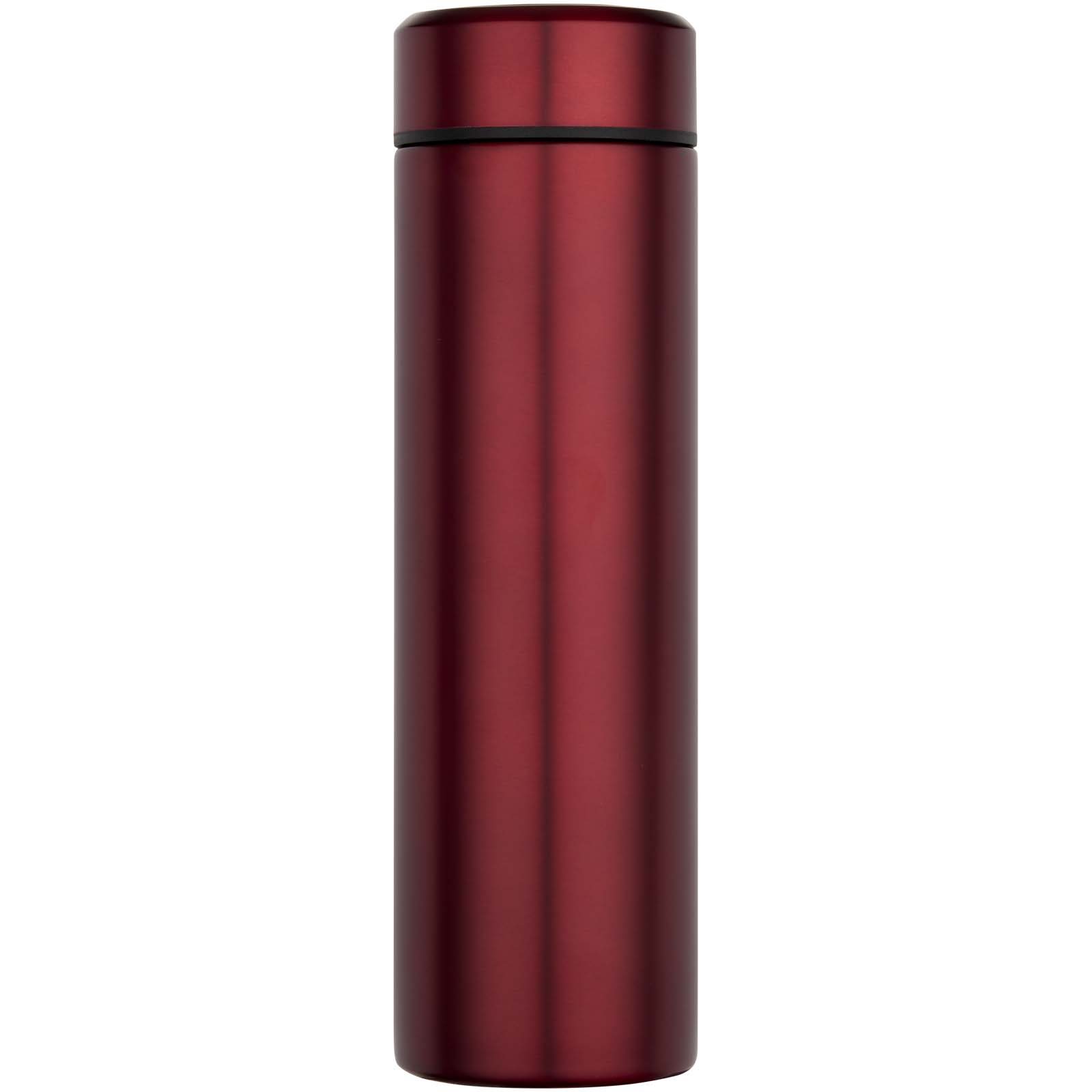 Edelstahl Isolierflasche 450 ml Taylor mit Teesieb – Doppelwand, bedruckbar