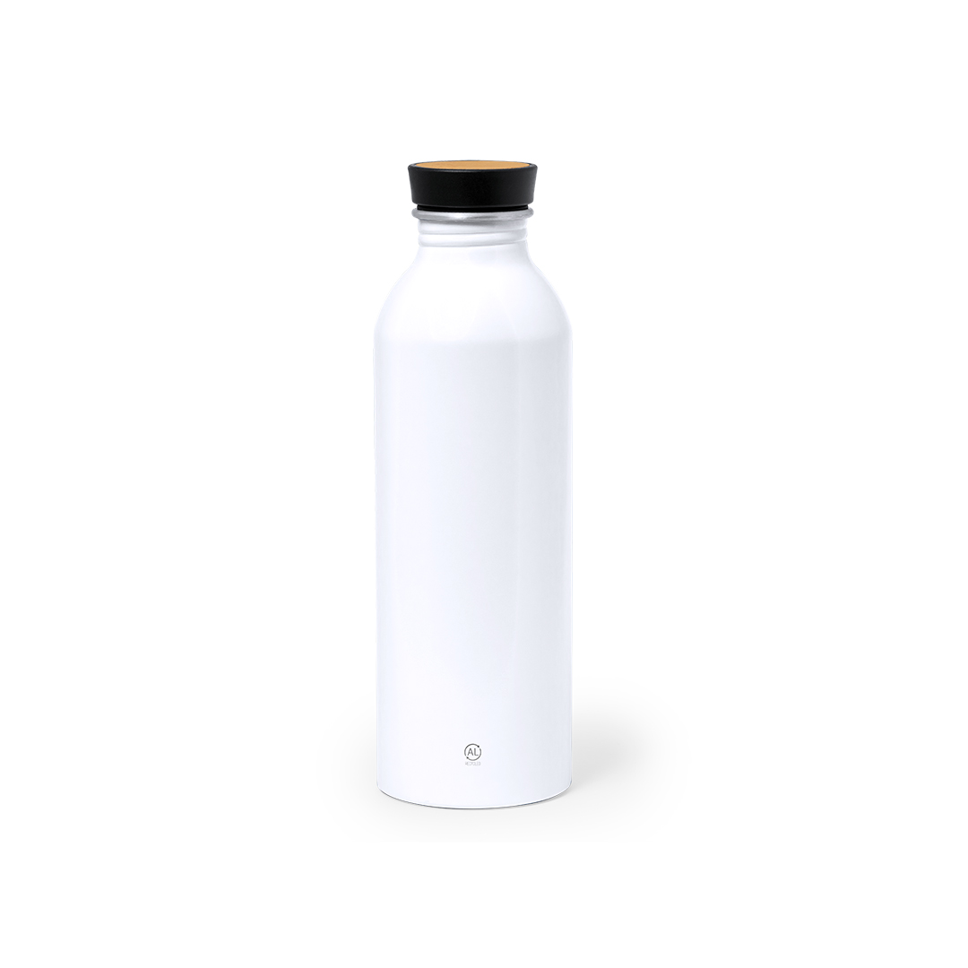 Trinkflasche Claud 550 ml – recyceltes Aluminium, BPA-frei, bedruckbar