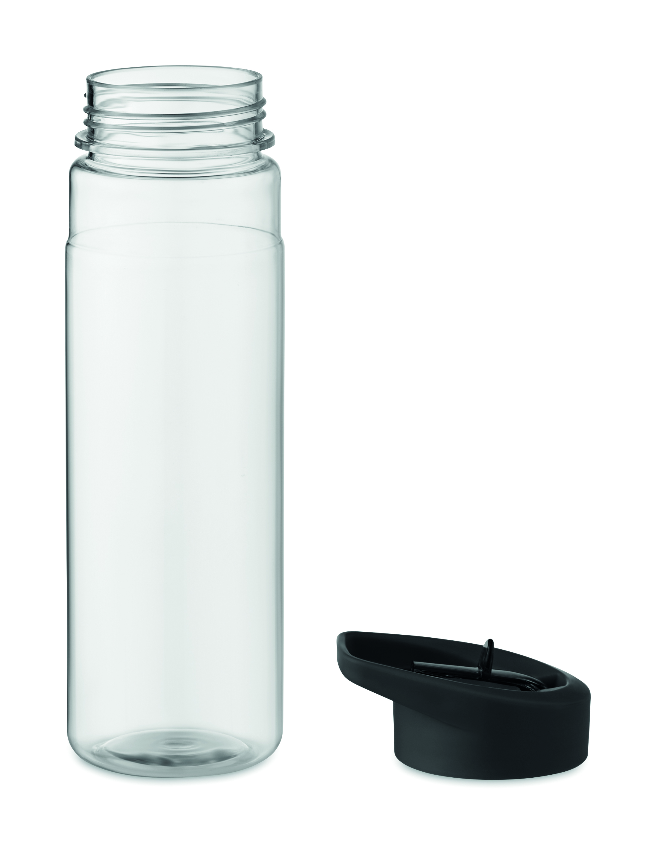 Trinkflasche RPET 650 ml ALABAMA mit Trinkhalm – bedruckbar