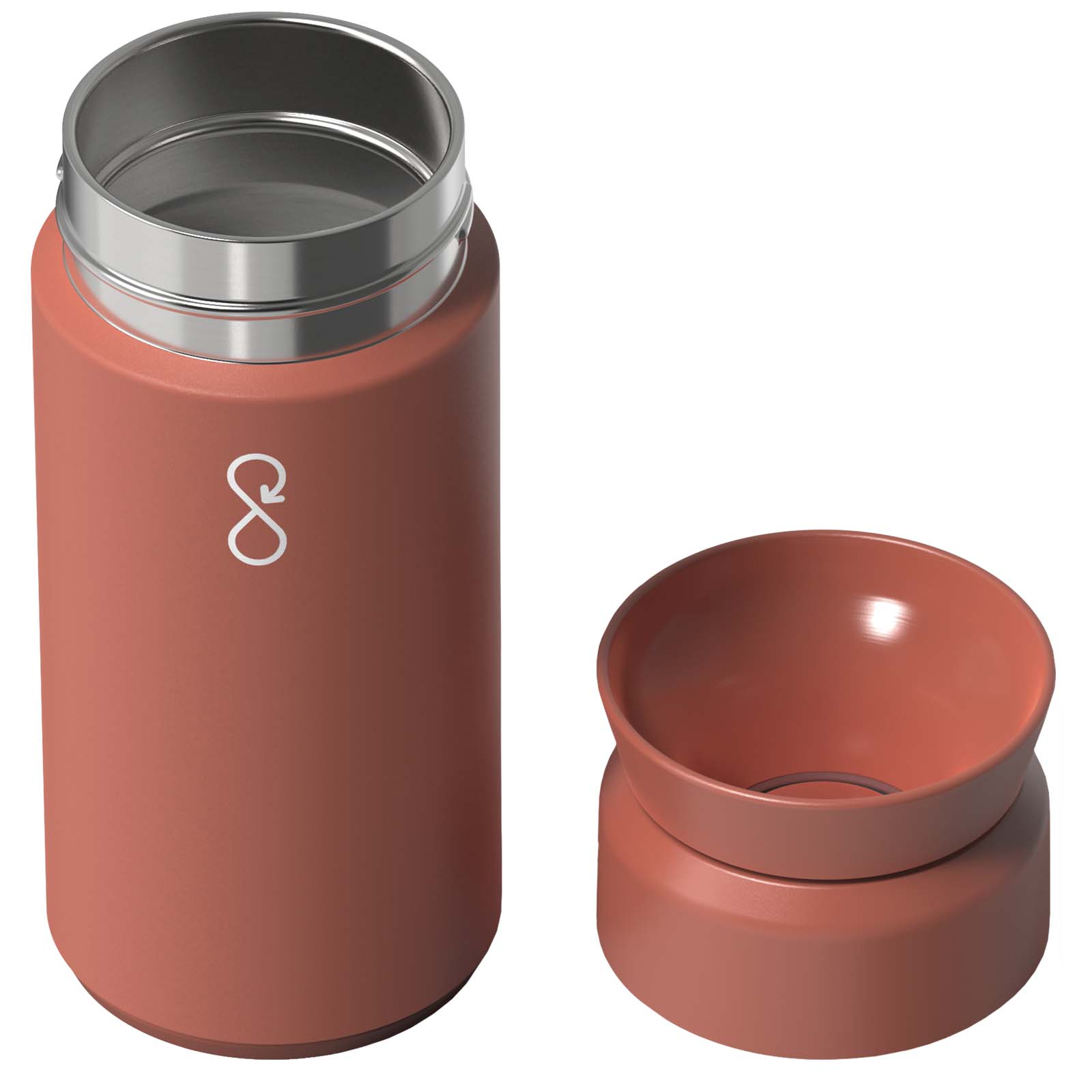 Ocean Bottle Brew Flask 350 ml Thermosflasche Edelstahl bedruckbar