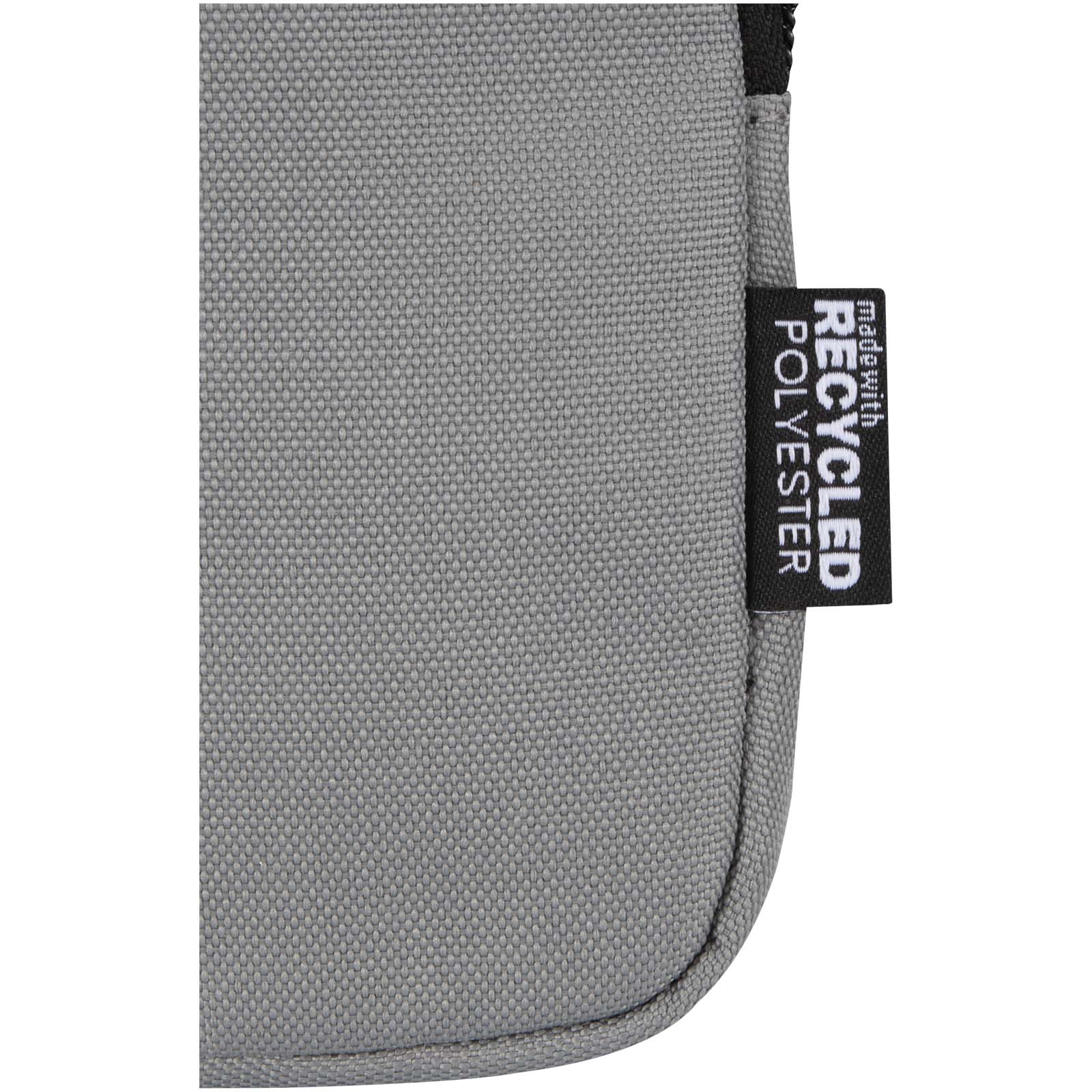 Byron Flaschentasche aus GRS recyceltem Polyester, mit Klettverschluss