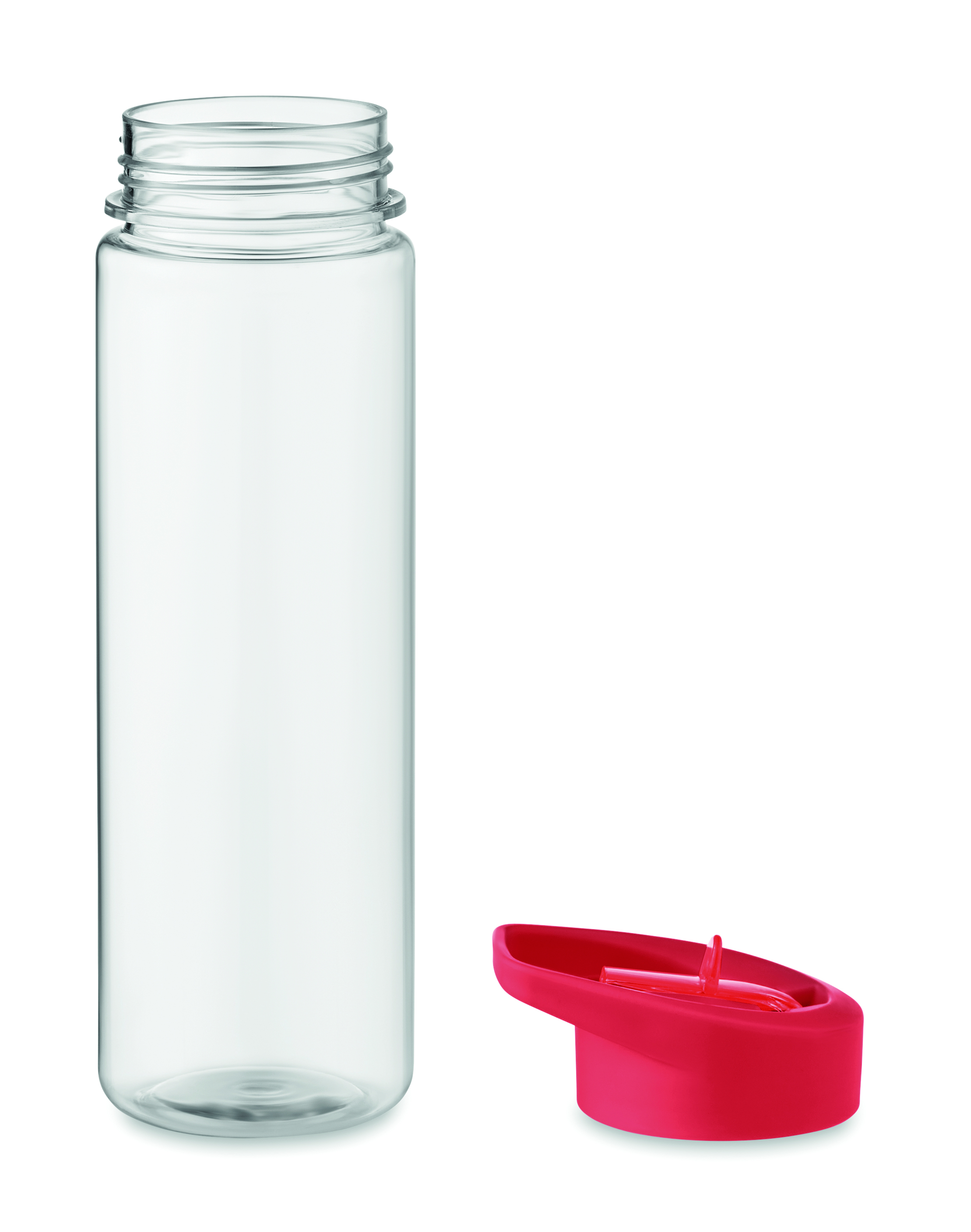 Trinkflasche RPET 650 ml ALABAMA mit Trinkhalm – bedruckbar