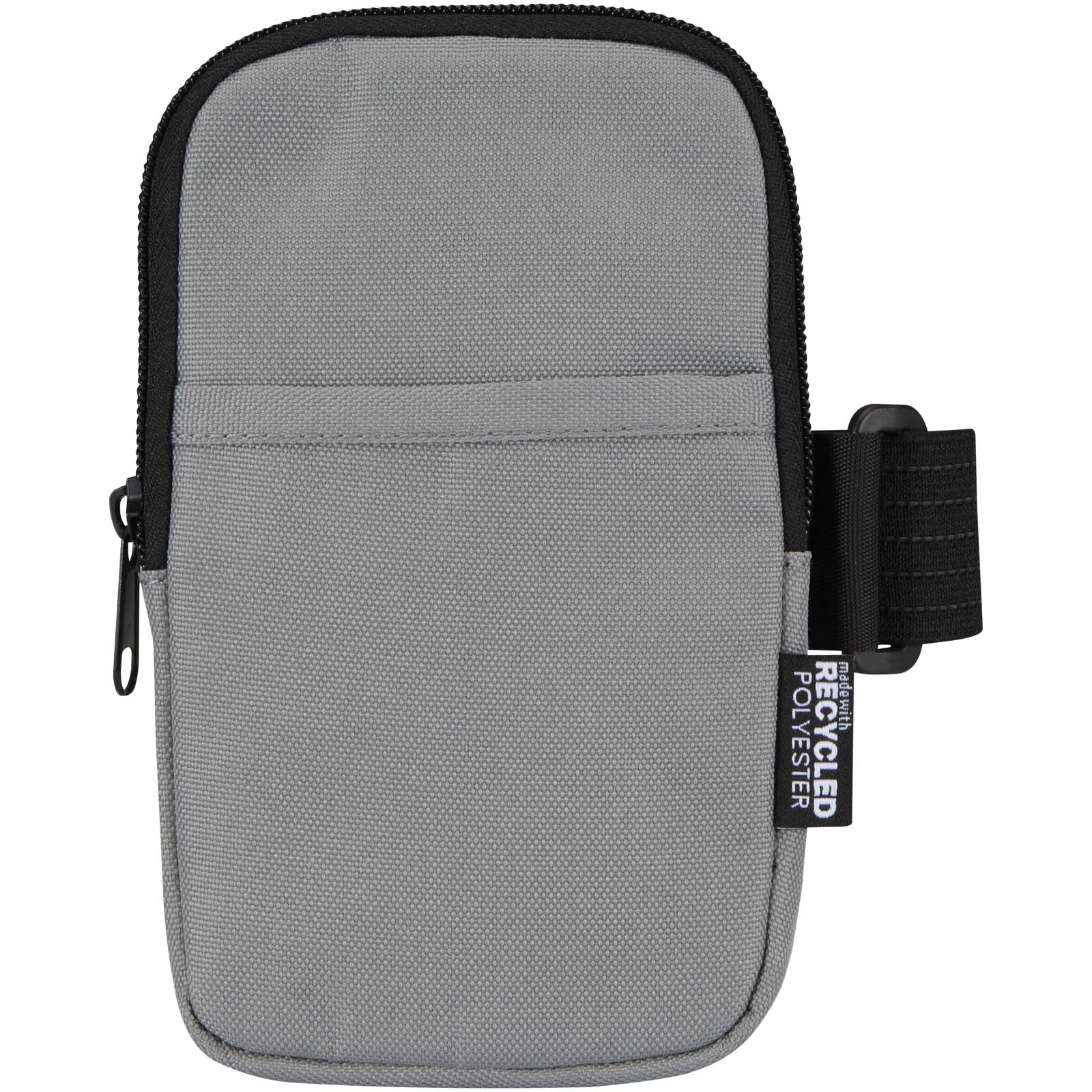 Byron Flaschentasche aus GRS recyceltem Polyester, mit Klettverschluss