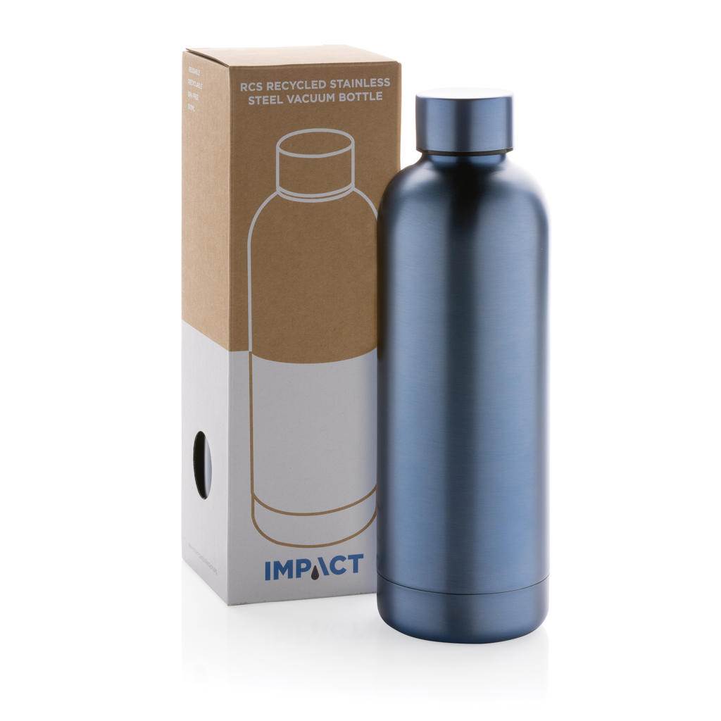 Impact Vakuumflasche 500 ml recycelter Edelstahl RCS – bedruckbar