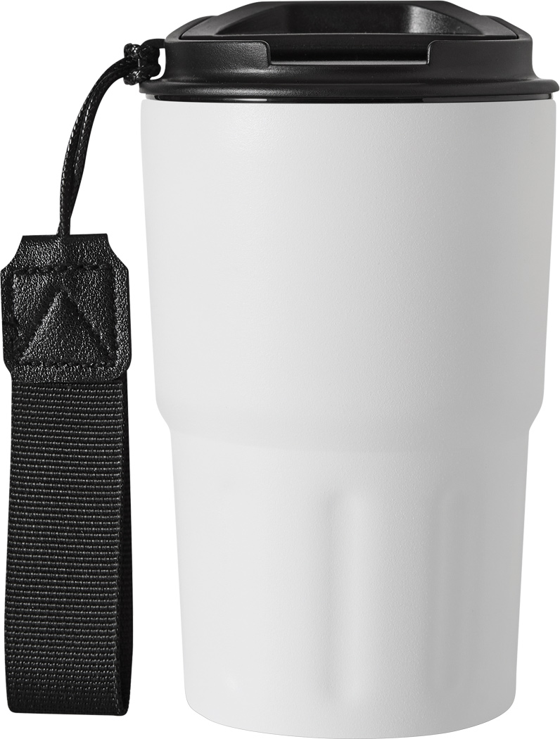 Vakuum-Trinkbecher TRAVEL MUG Edelstahl 400 ml, doppelwandig – bedruckbar