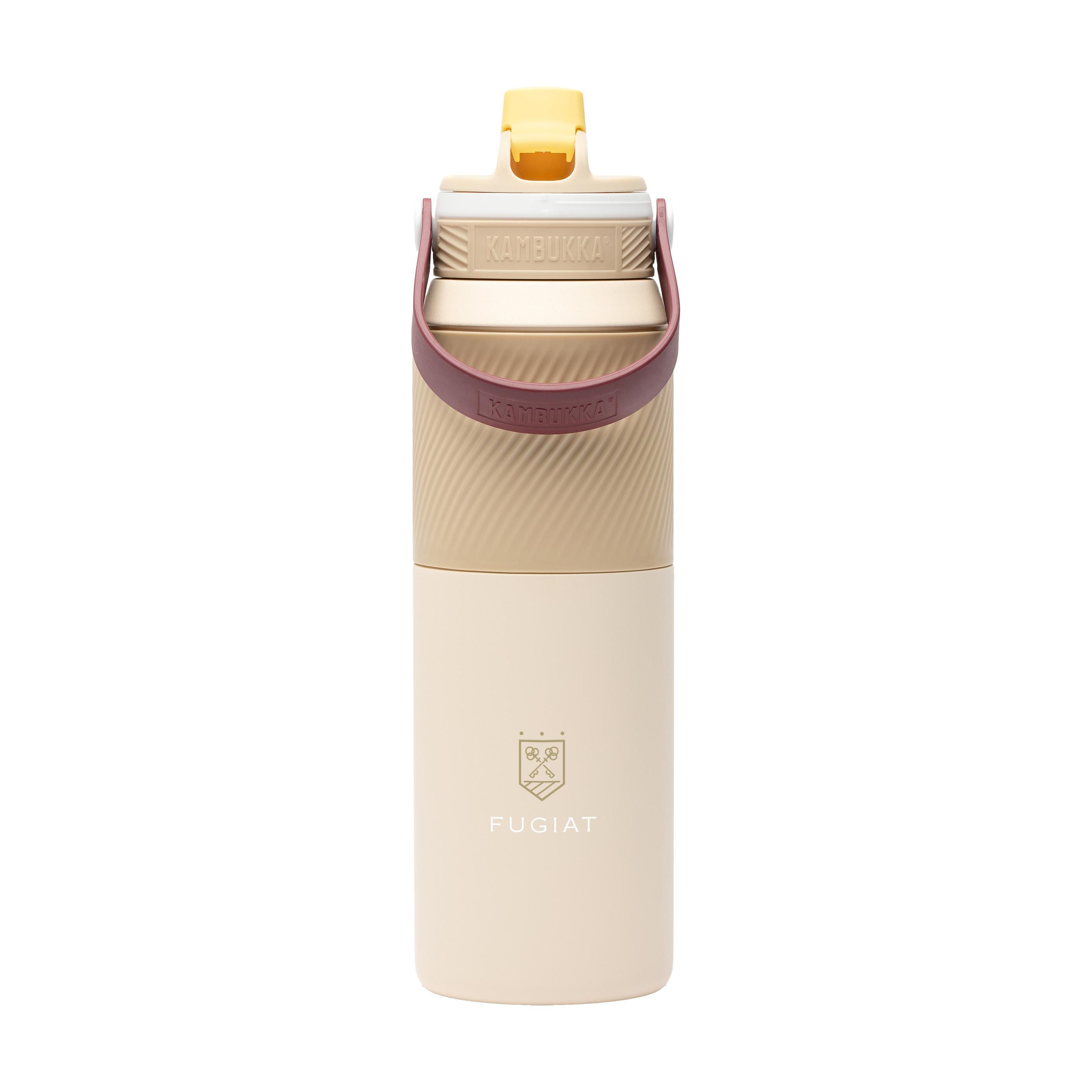 Kambukka® Dupla Edelstahl-Trinkflasche 1 L, isoliert – bedruckbar
