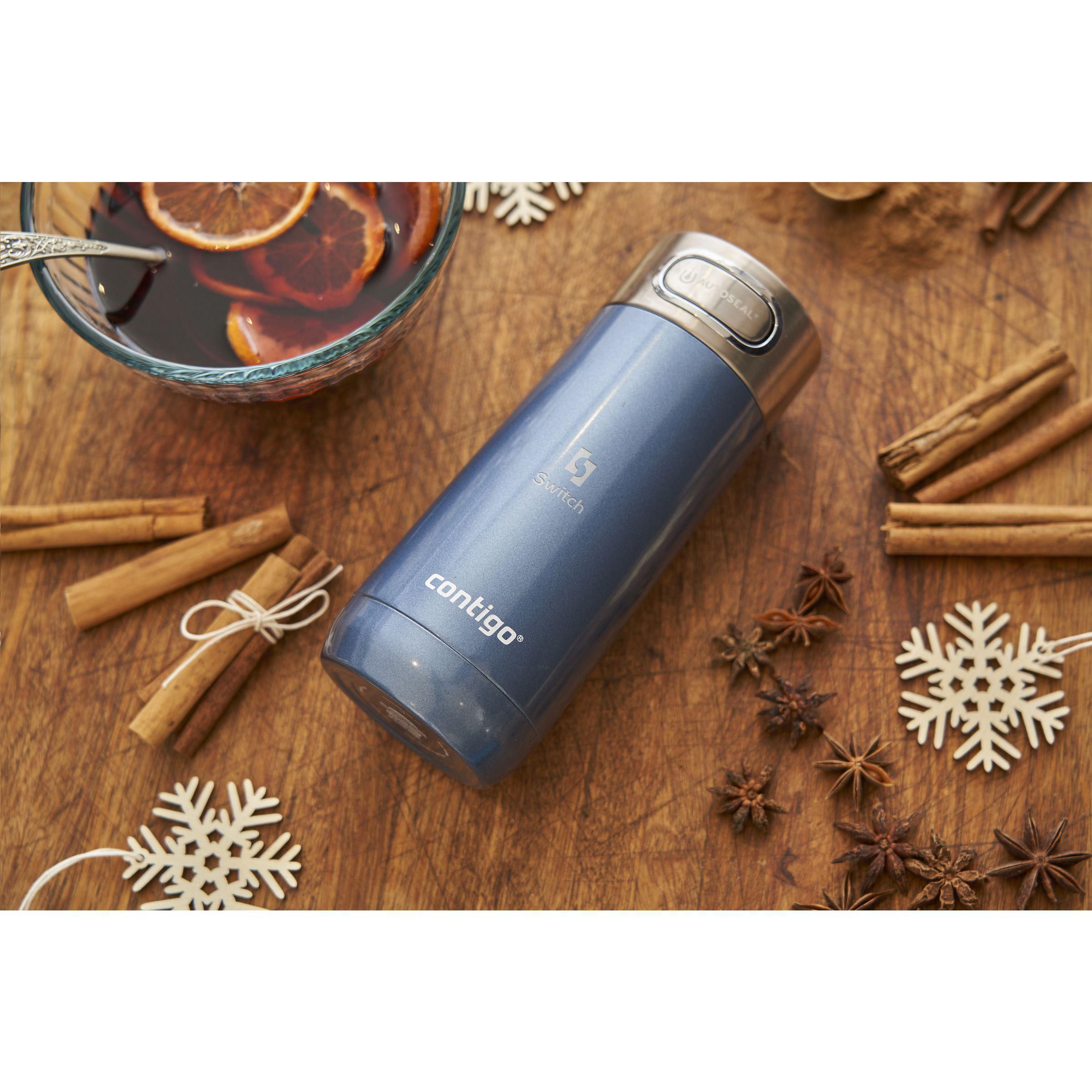 Contigo® Luxe AUTOSEAL® Thermobecher 360 ml, Edelstahl bedruckbar