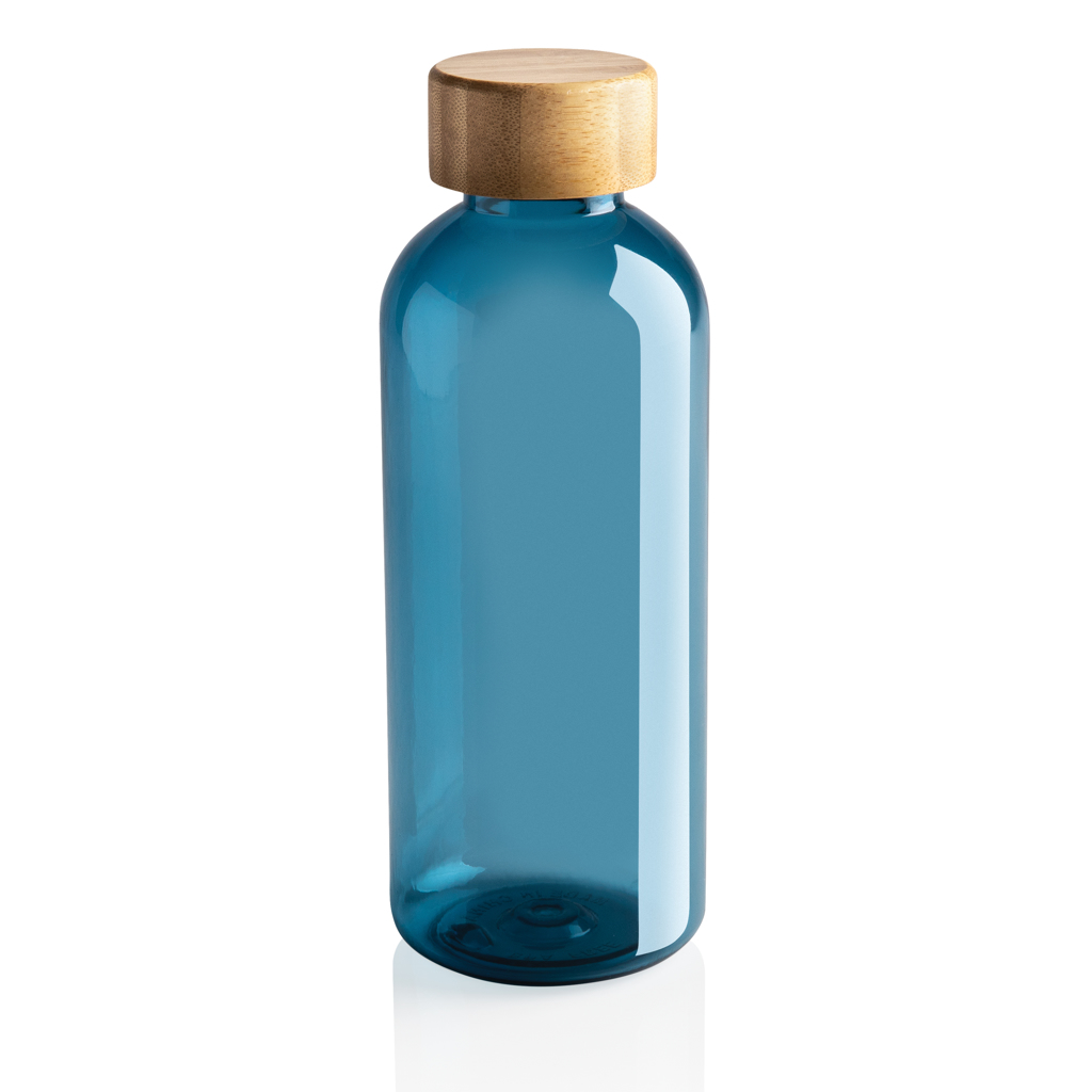 rPET Trinkflasche 660ml mit Bambus-Deckel zum Bedrucken | RCS
