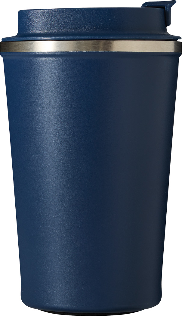 Vakuum-Isolierbecher VELOMUG 350 ml Edelstahl, doppelwandig, bedruckbar