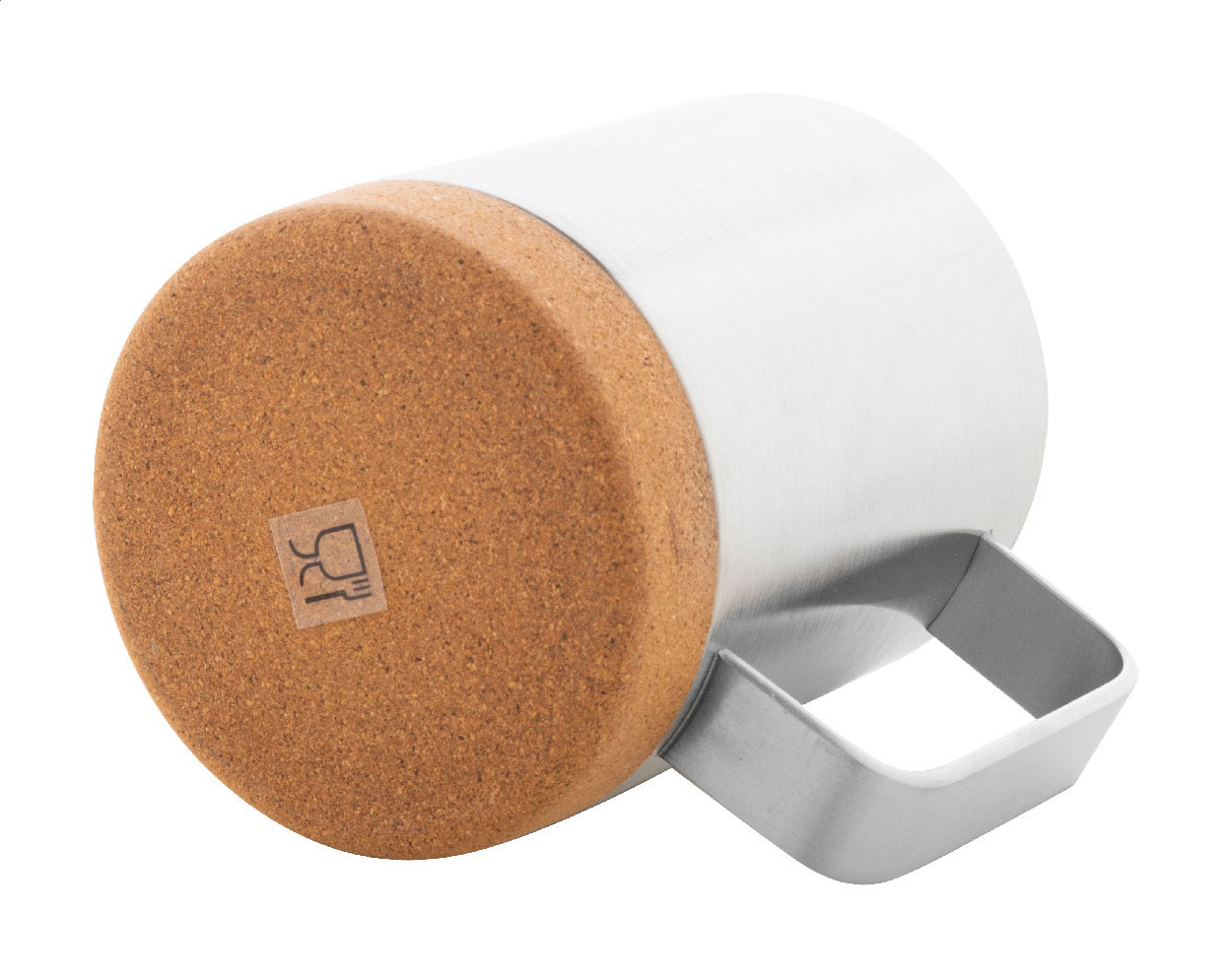 Thermobecher Corgox 330 ml – Edelstahl mit Korkfuß, bedruckbar