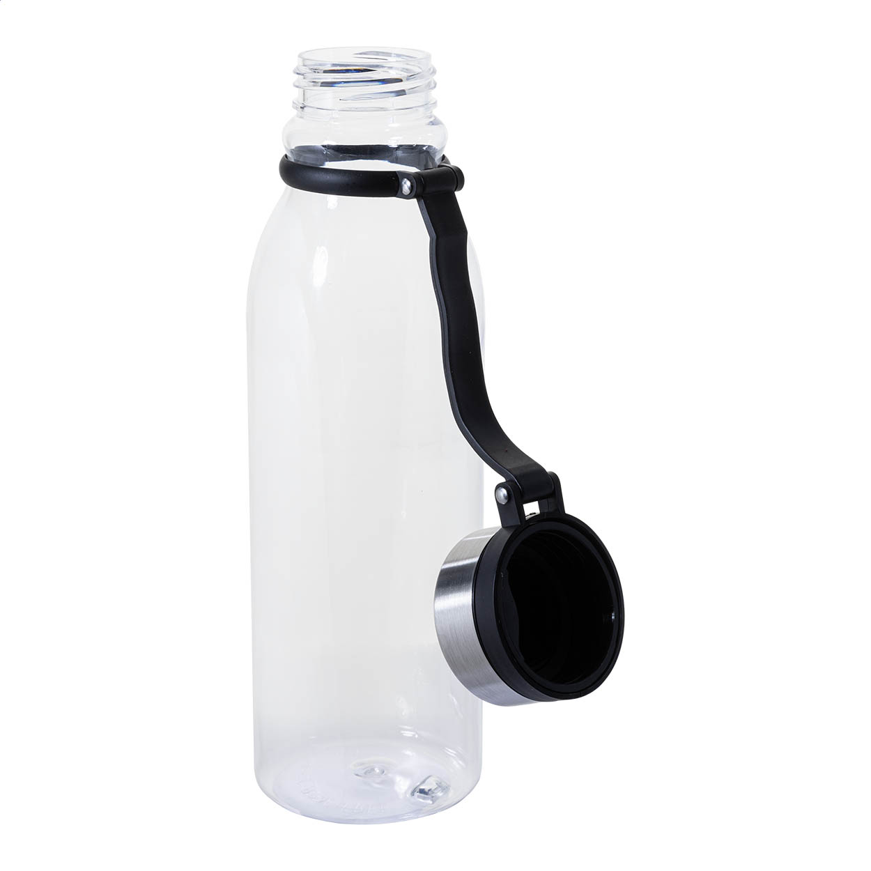 RPET Trinkflasche Kumba 830 ml, BPA-frei, mit Edelstahl-Deckel
