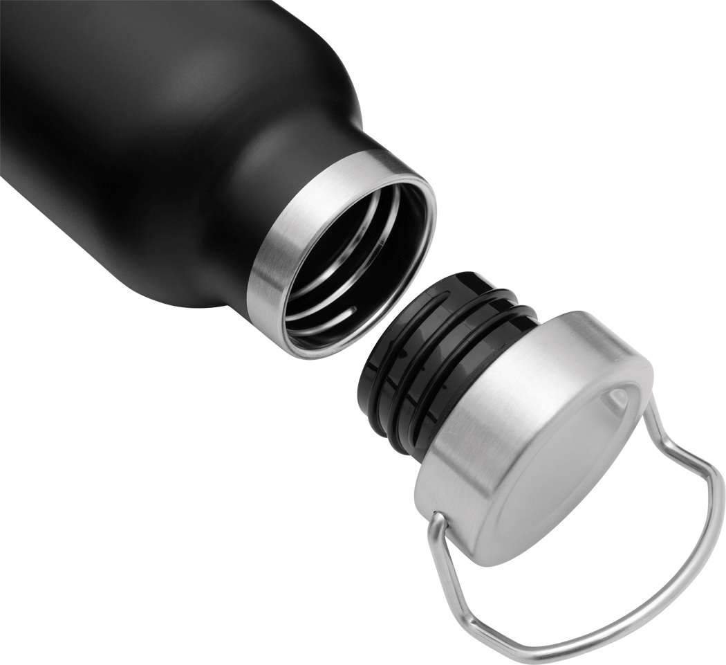 Vakuum-Isolierflasche MILITARY Edelstahl 650 ml – bedruckbar als Werbeartikel