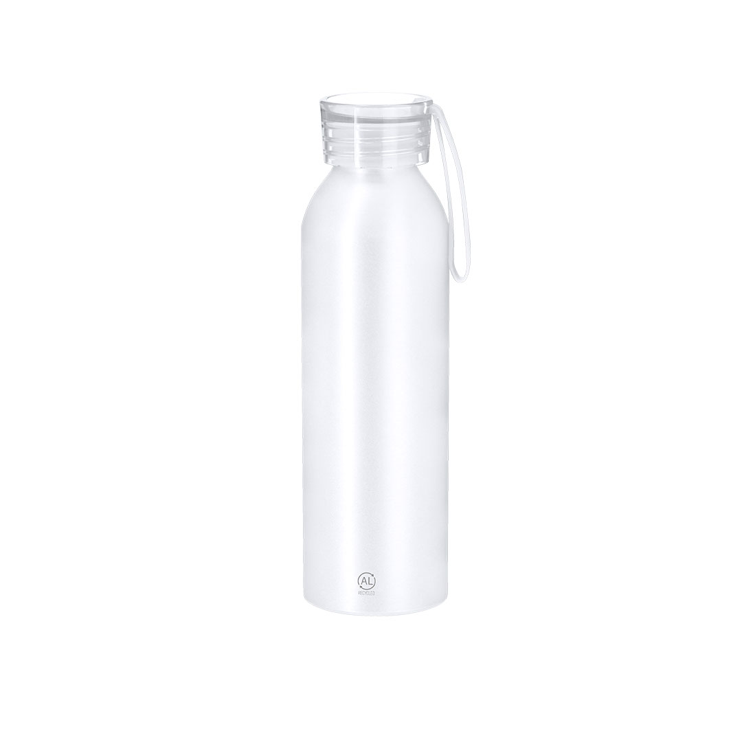 Trinkflasche Nomar 650 ml aus Recycling-Aluminium, bedruckbar