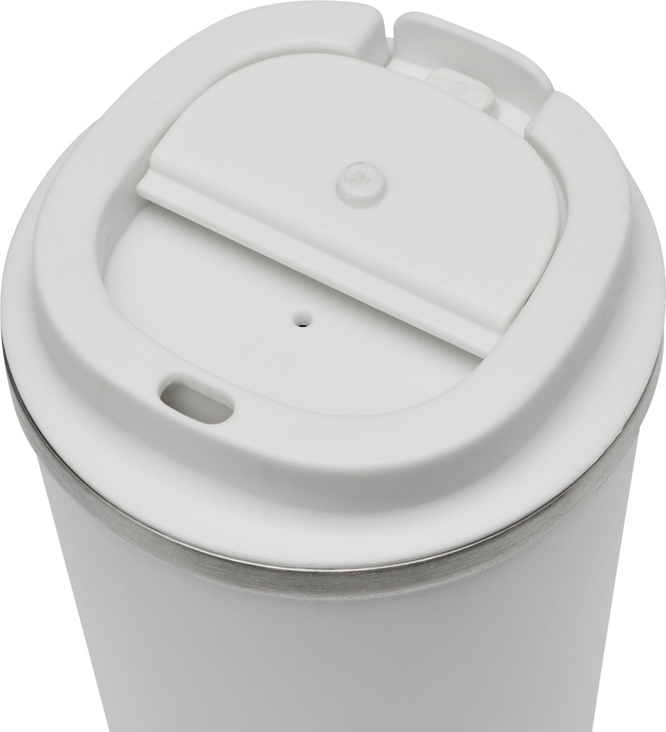 Vakuum-Isolierbecher VELOMUG 350 ml Edelstahl, doppelwandig, bedruckbar