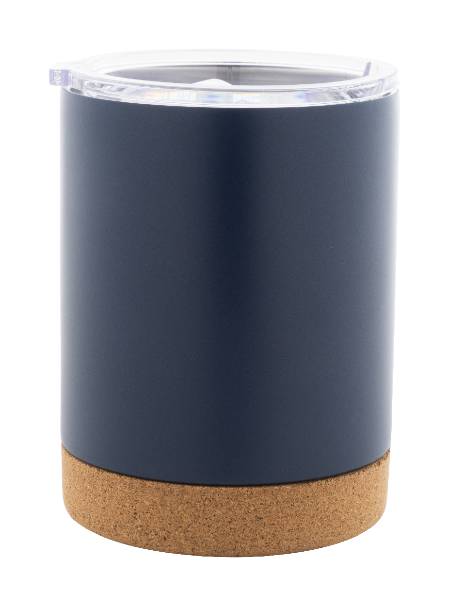 Thermobecher Corgox 330 ml – Edelstahl mit Korkfuß, bedruckbar