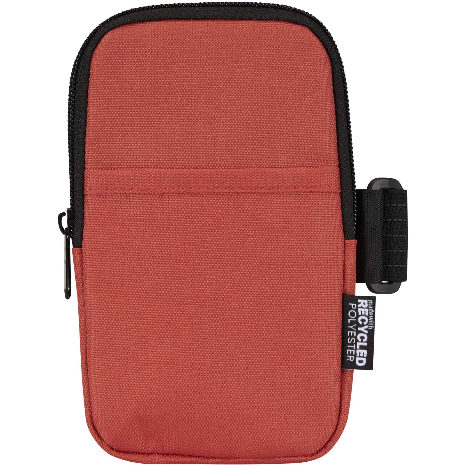 Byron Flaschentasche aus GRS recyceltem Polyester, mit Klettverschluss