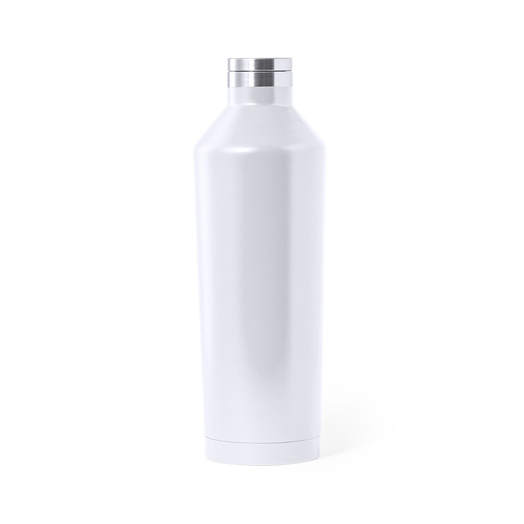 Thermosflasche Edelstahl 800 ml, vakuumisoliert, doppelwandig, bedruckbar