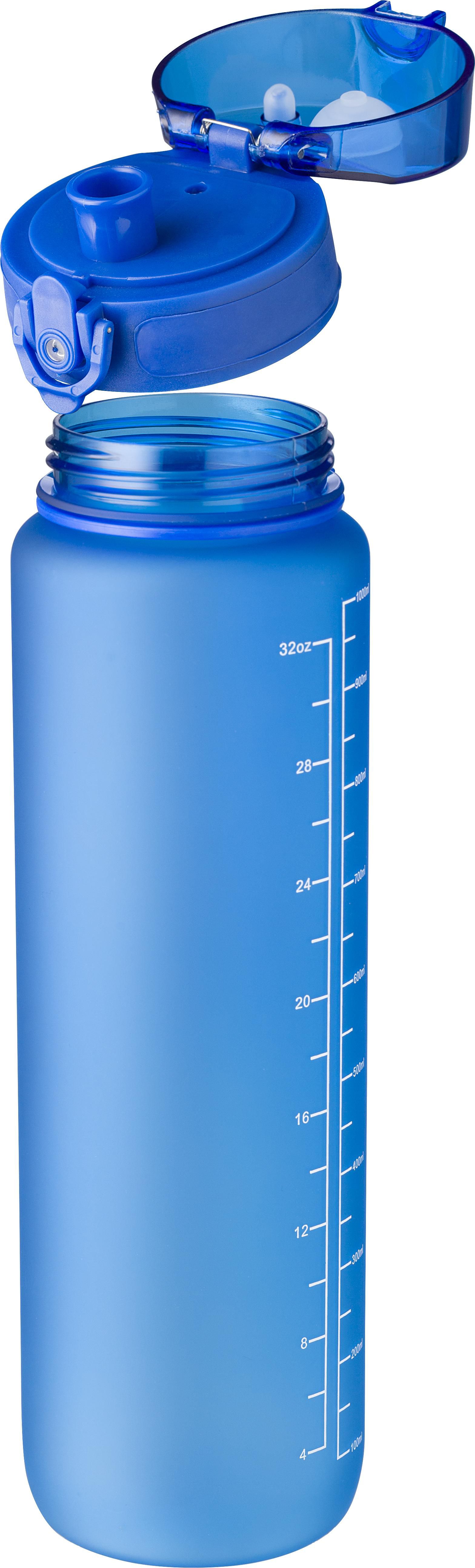 rPET-Trinkflasche Brinley 1000 ml – auslaufsicher, bedruckbar als Werbeartikel