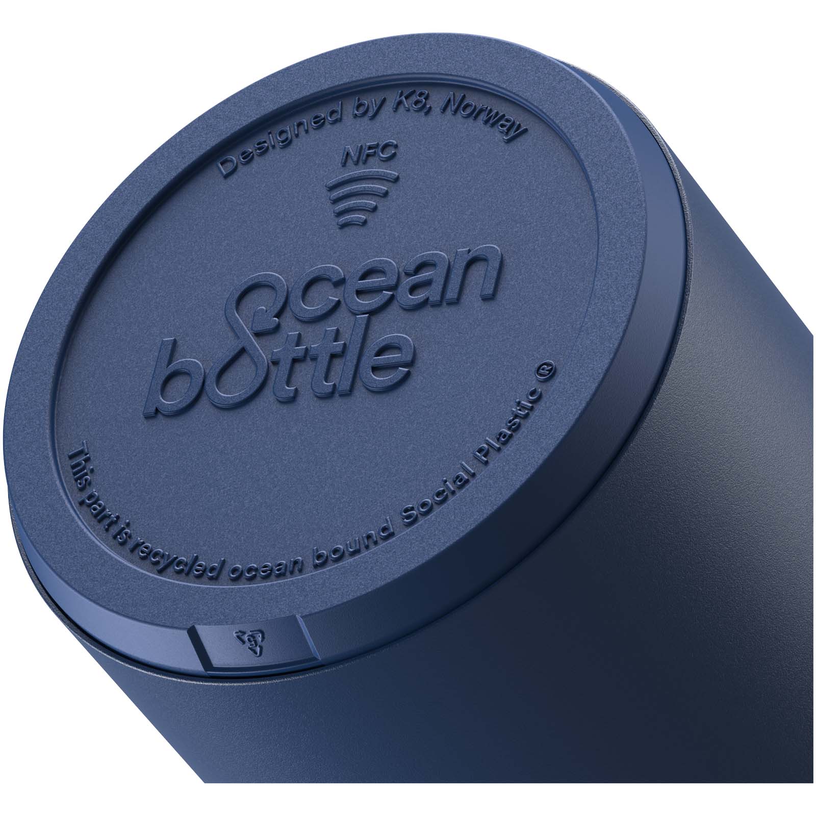 Ocean Bottle 750 ml Trinkflasche – vakuumisoliert, Edelstahl, bedruckbar