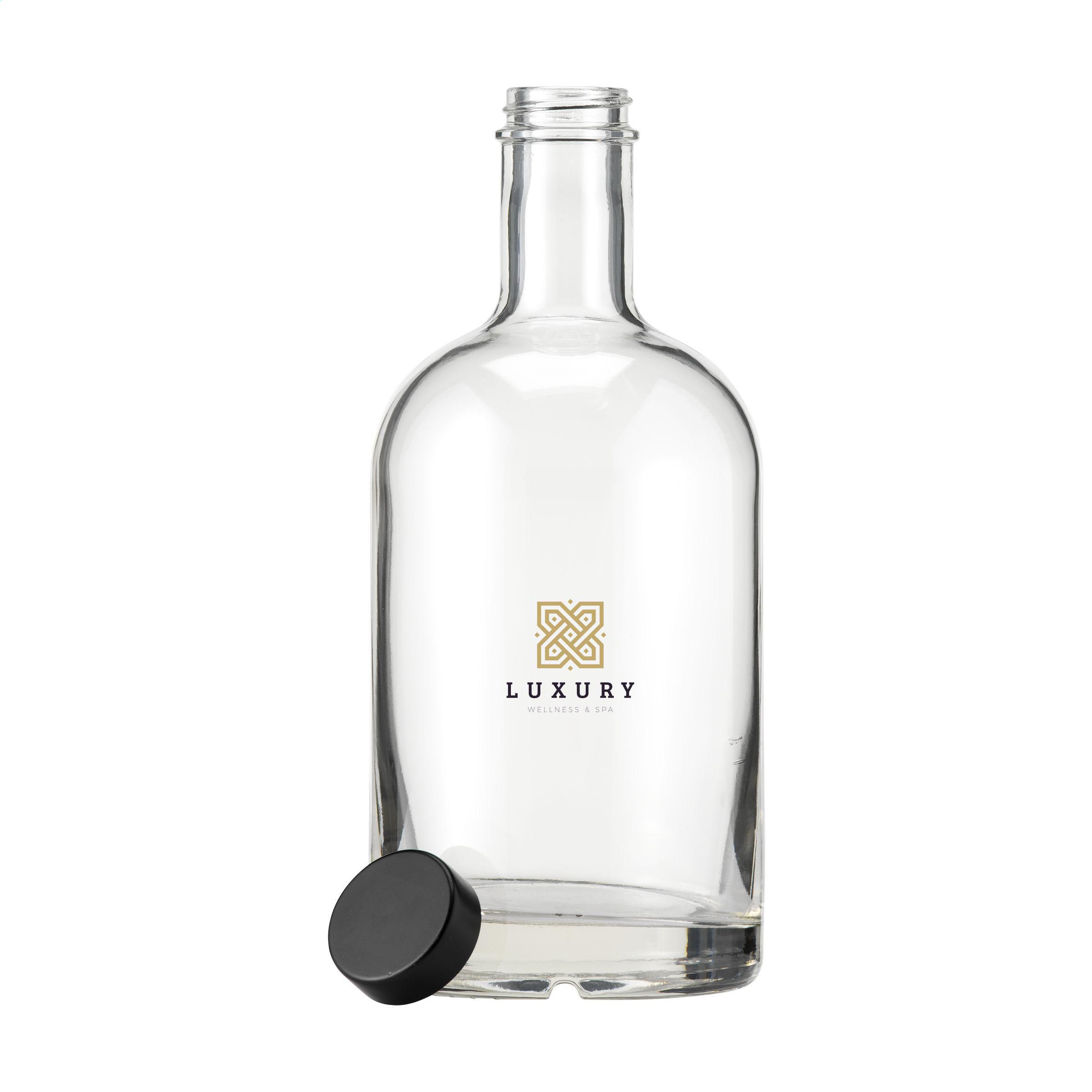Glas-Trinkflasche Helsinki 700 ml mit Schraubverschluss, bedruckbar