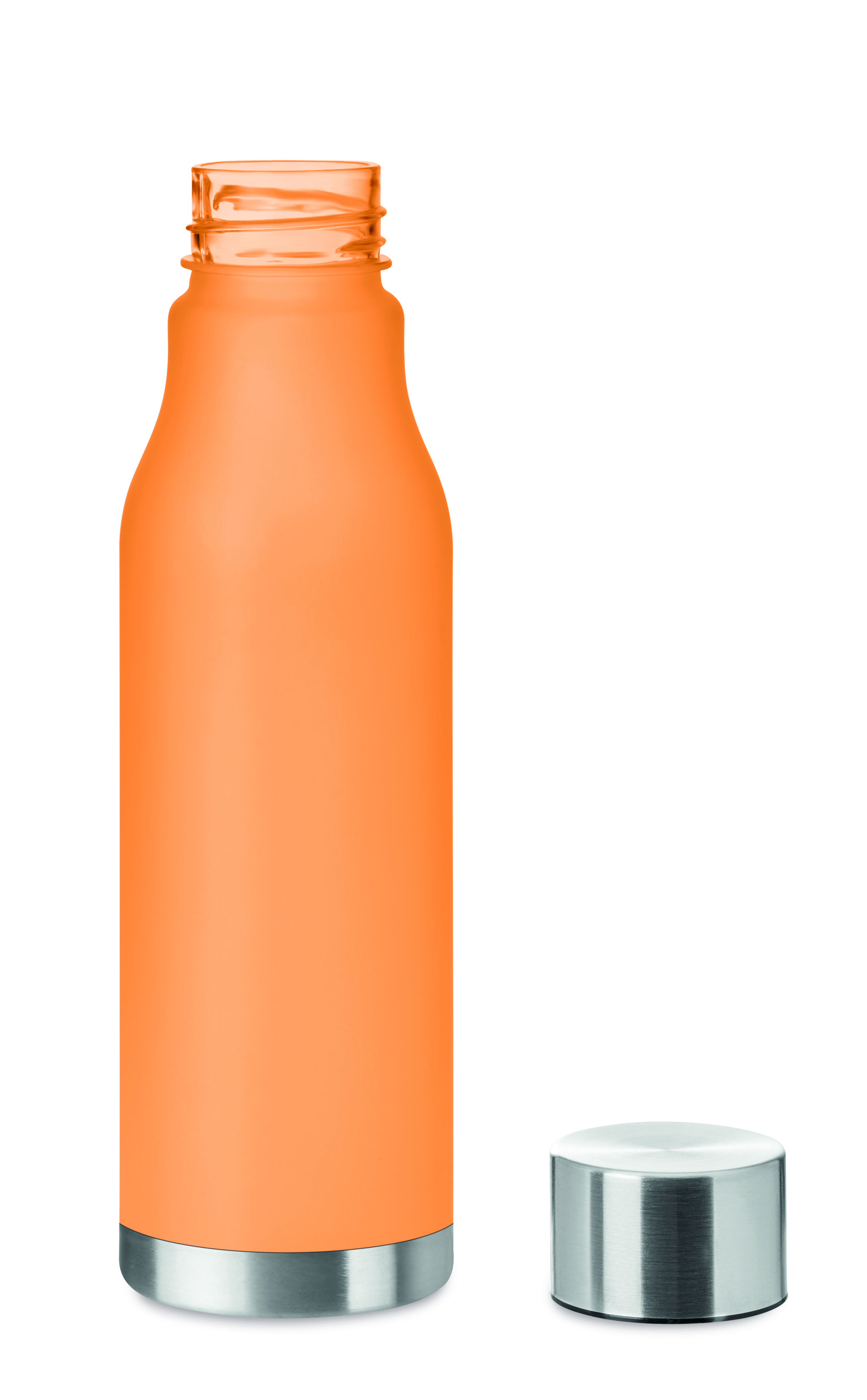 Trinkflasche RPET 600 ml GLACIER – auslaufsicher, BPA-frei, bedruckbar