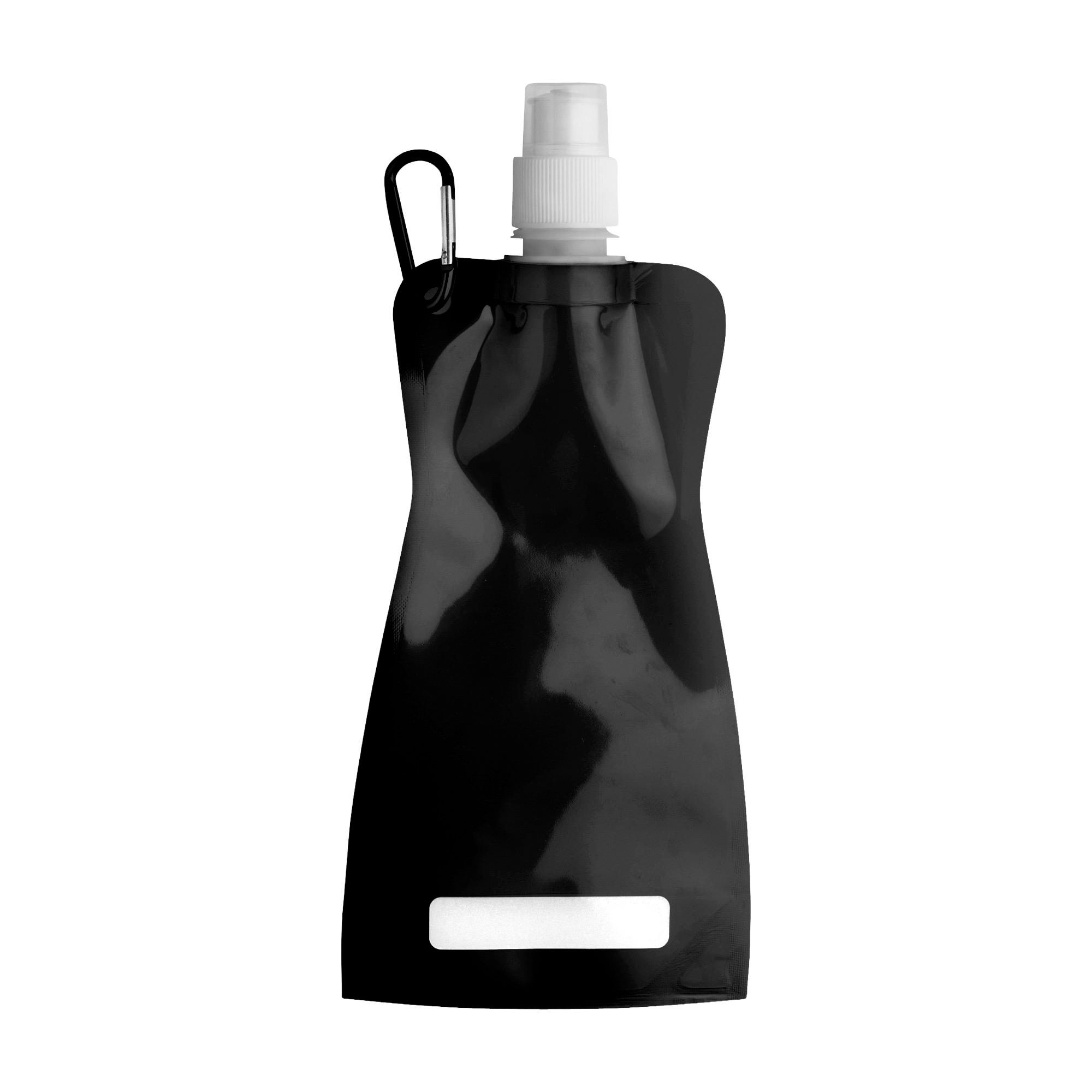 Faltbare Trinkflasche Bailey aus Kunststoff, ca. 400 ml, mit Karabiner