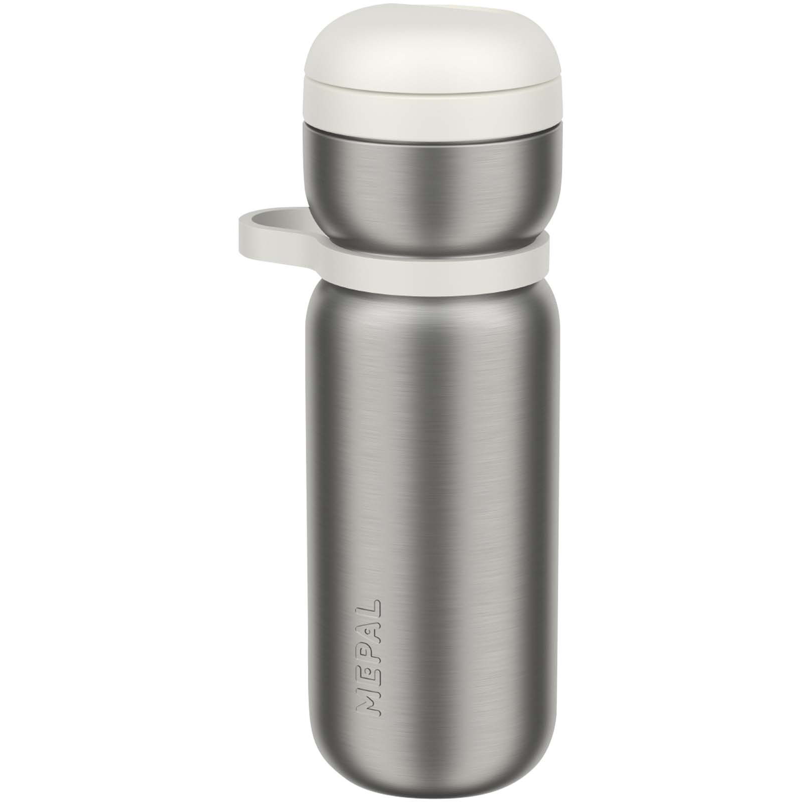 Thermo-Sportflasche Mepal Twist 600 ml Edelstahl mit Strohhalm