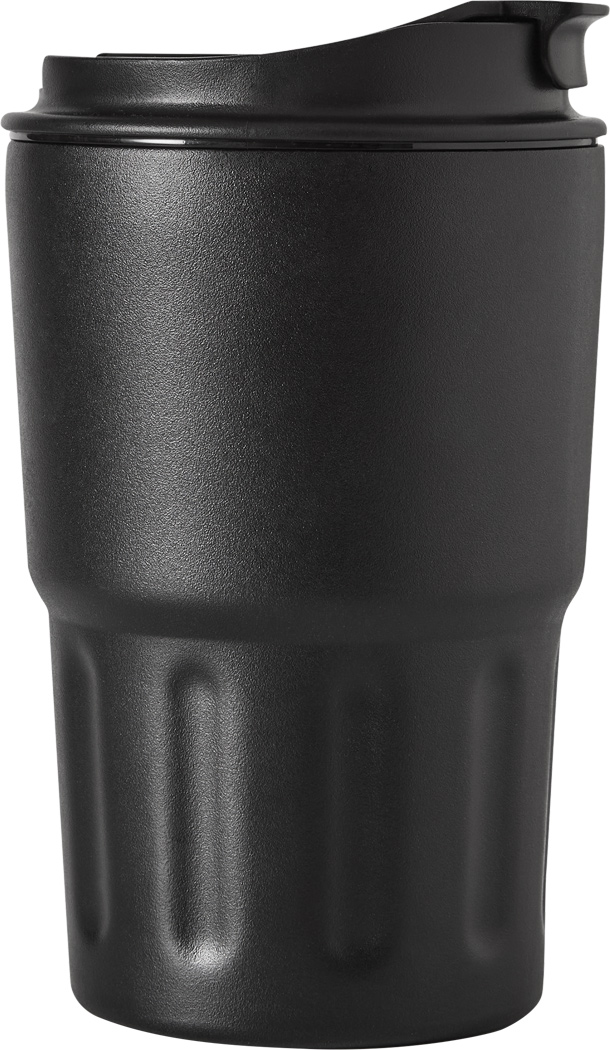 Vakuum-Trinkbecher TRAVEL MUG Edelstahl 400 ml, doppelwandig – bedruckbar