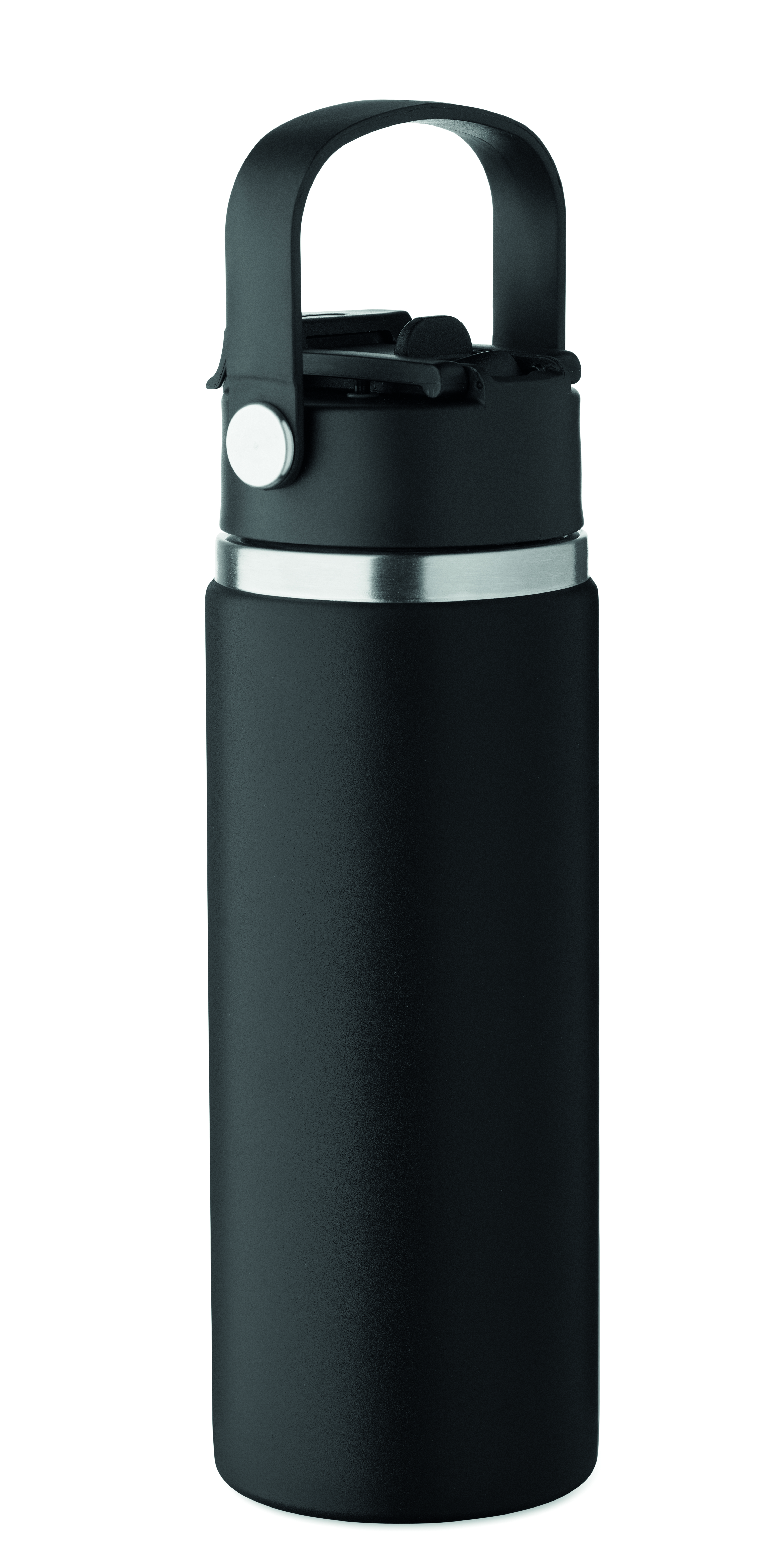 Isolierflasche 500 ml SUMA GRIP – Edelstahl, doppelwandig, bedruckbar