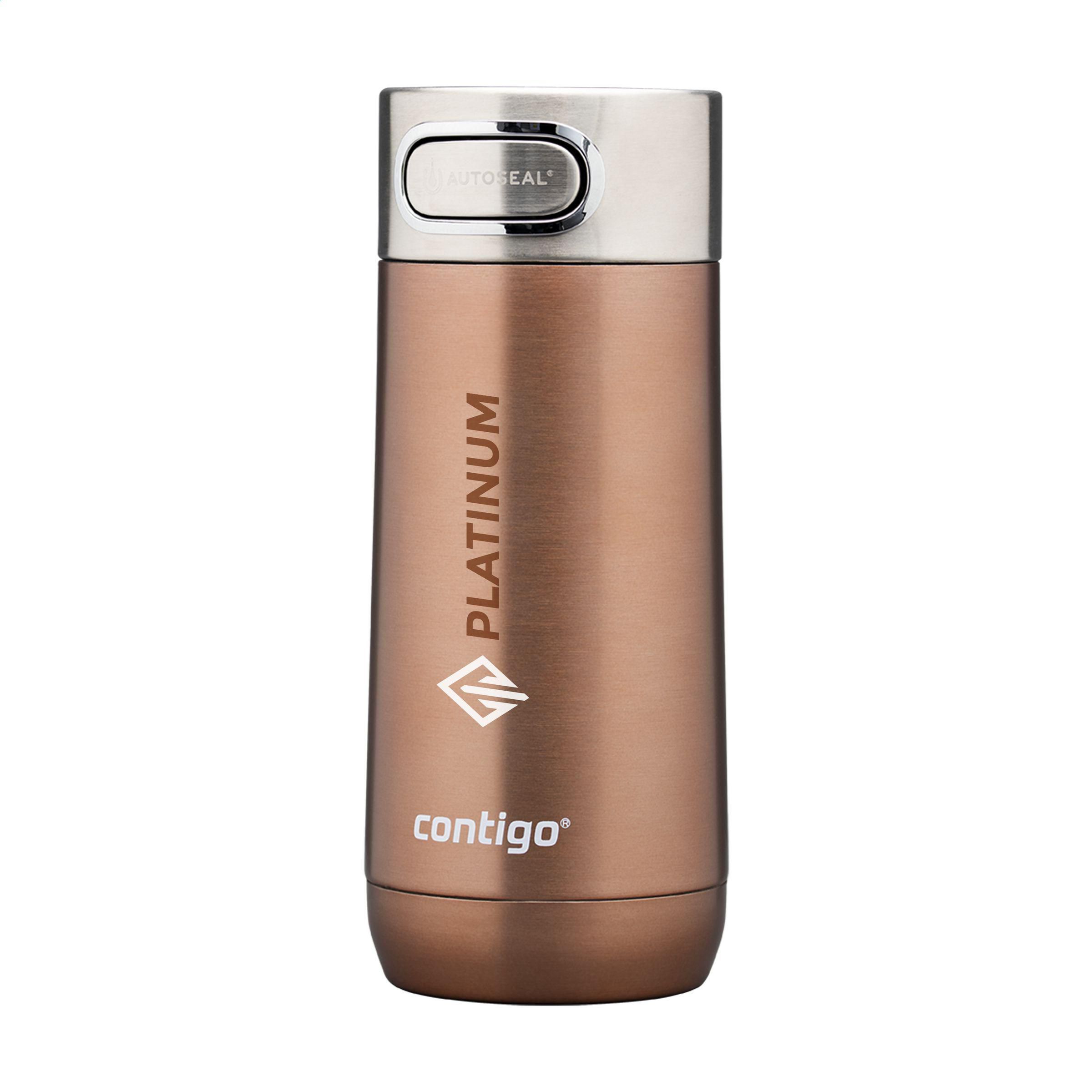 Contigo® Luxe AUTOSEAL® Thermobecher 360 ml, Edelstahl bedruckbar