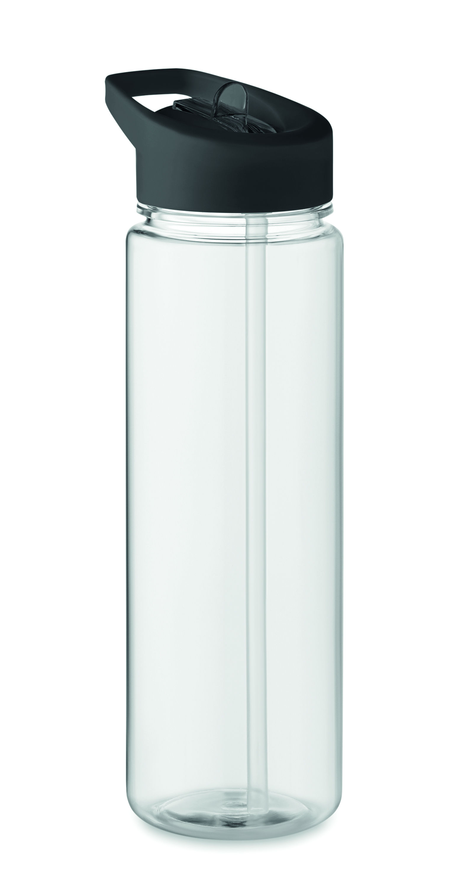 Trinkflasche RPET 650 ml ALABAMA mit Trinkhalm – bedruckbar