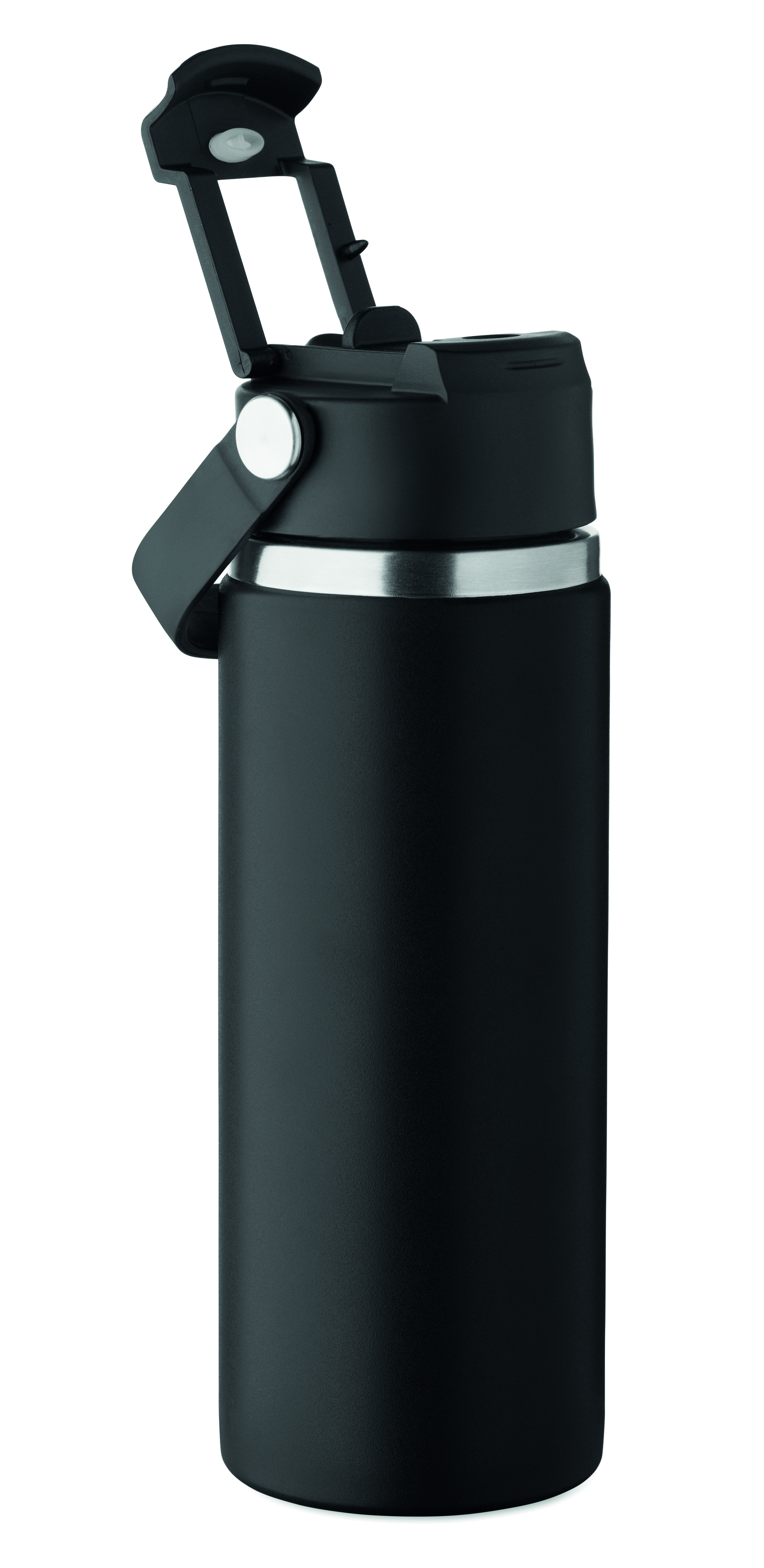 Isolierflasche 500 ml SUMA GRIP – Edelstahl, doppelwandig, bedruckbar