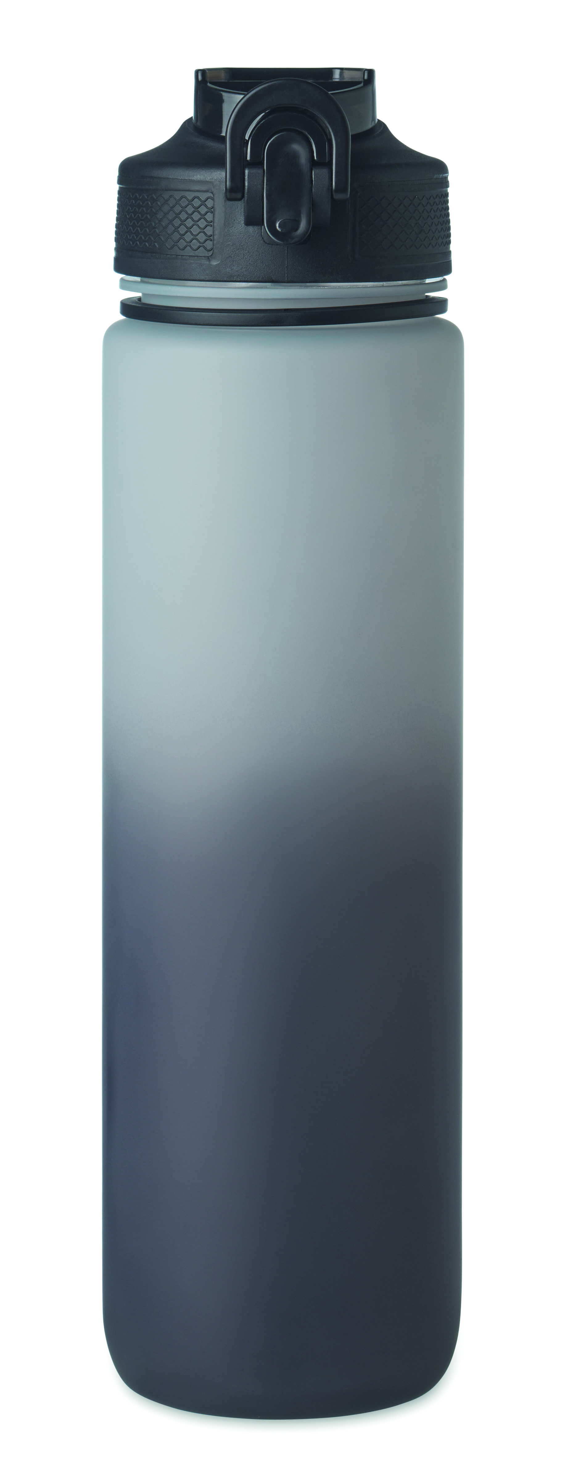 Sport-Trinkflasche RPET 1L ACTIVATE mit Trinkhalm & Zeitmarkierung