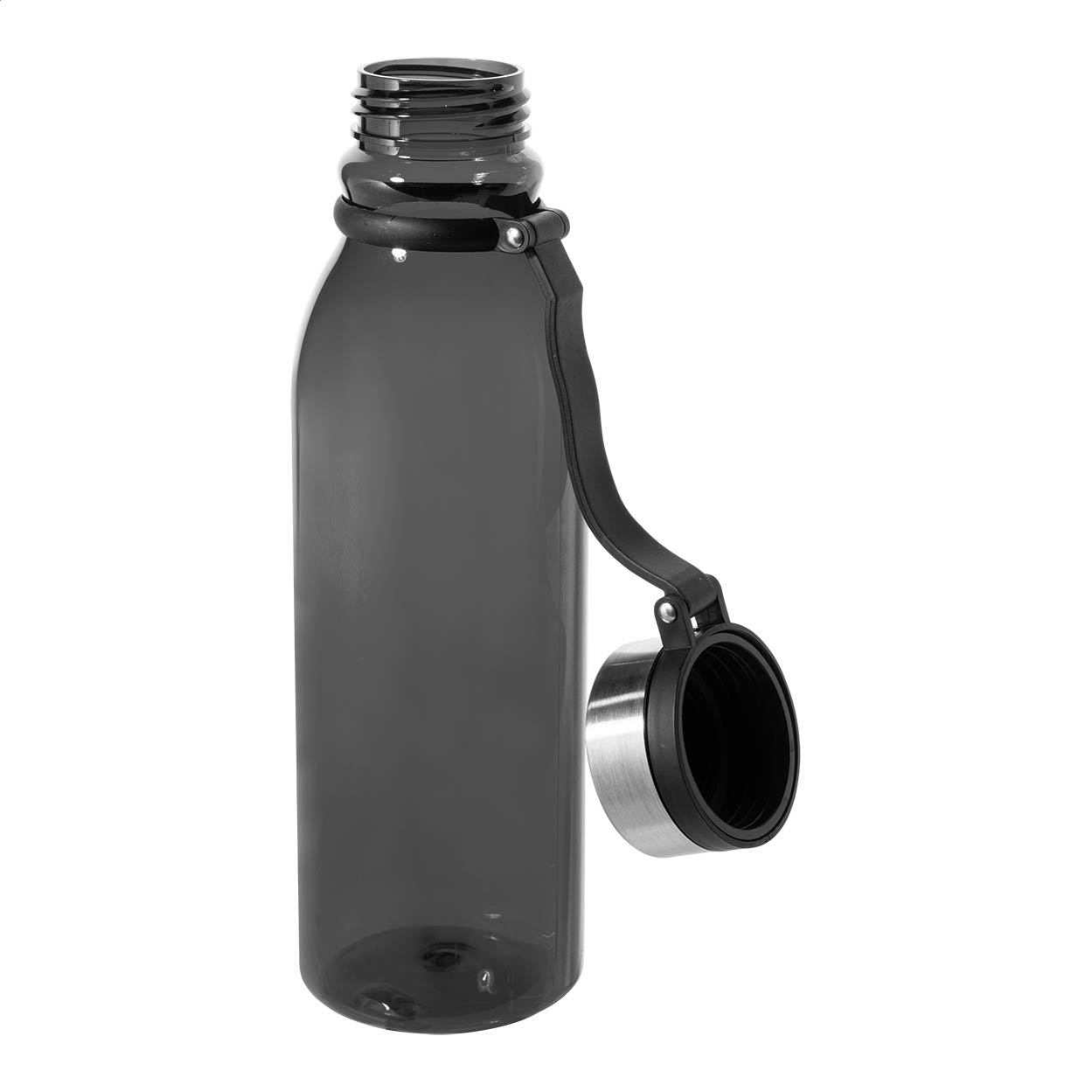 RPET Trinkflasche Kumba 830 ml, BPA-frei, mit Edelstahl-Deckel