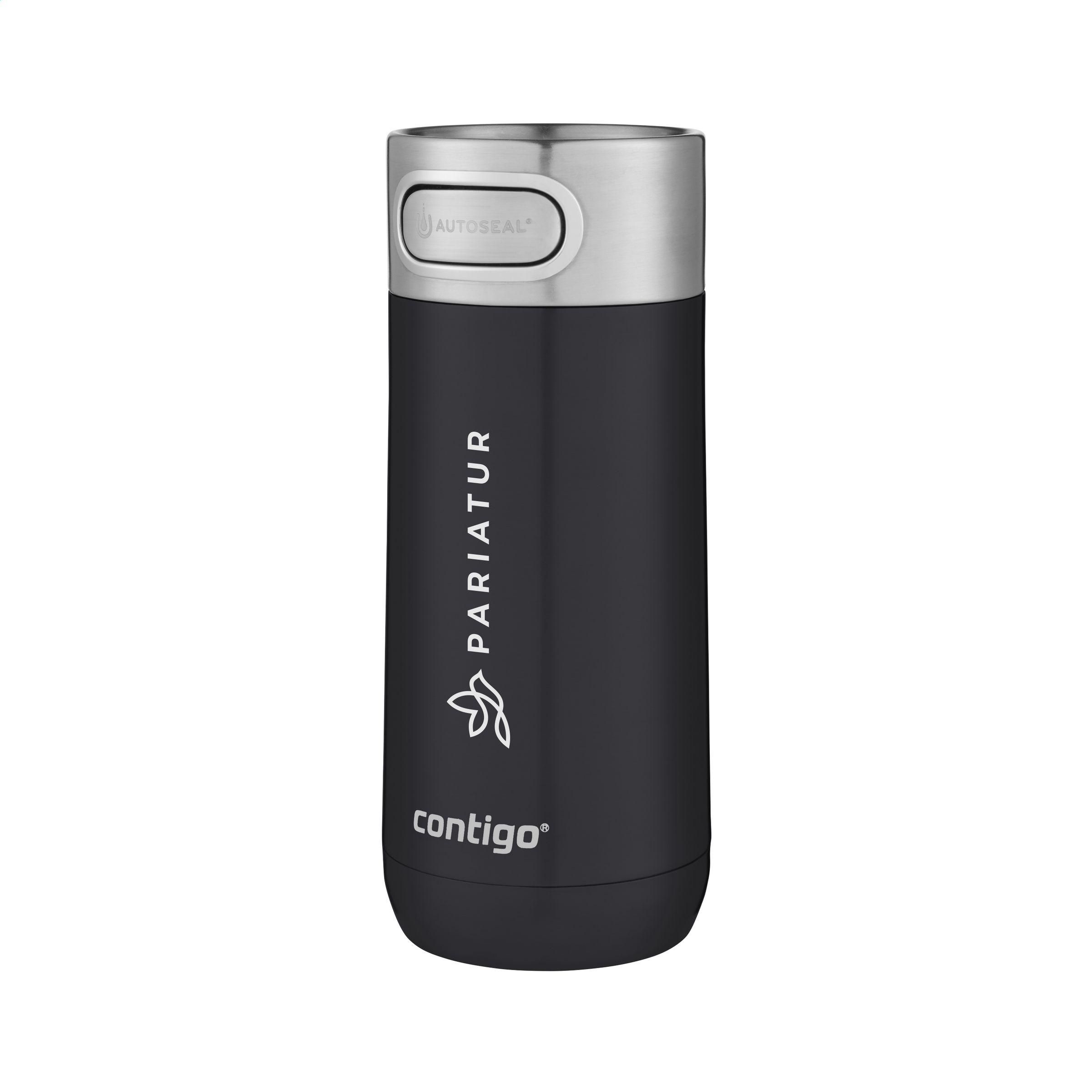 Contigo® Luxe AUTOSEAL® Thermobecher 360 ml, Edelstahl bedruckbar