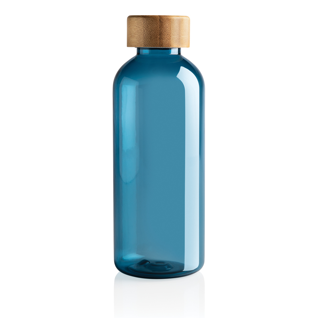 rPET Trinkflasche 660ml mit Bambus-Deckel zum Bedrucken | RCS