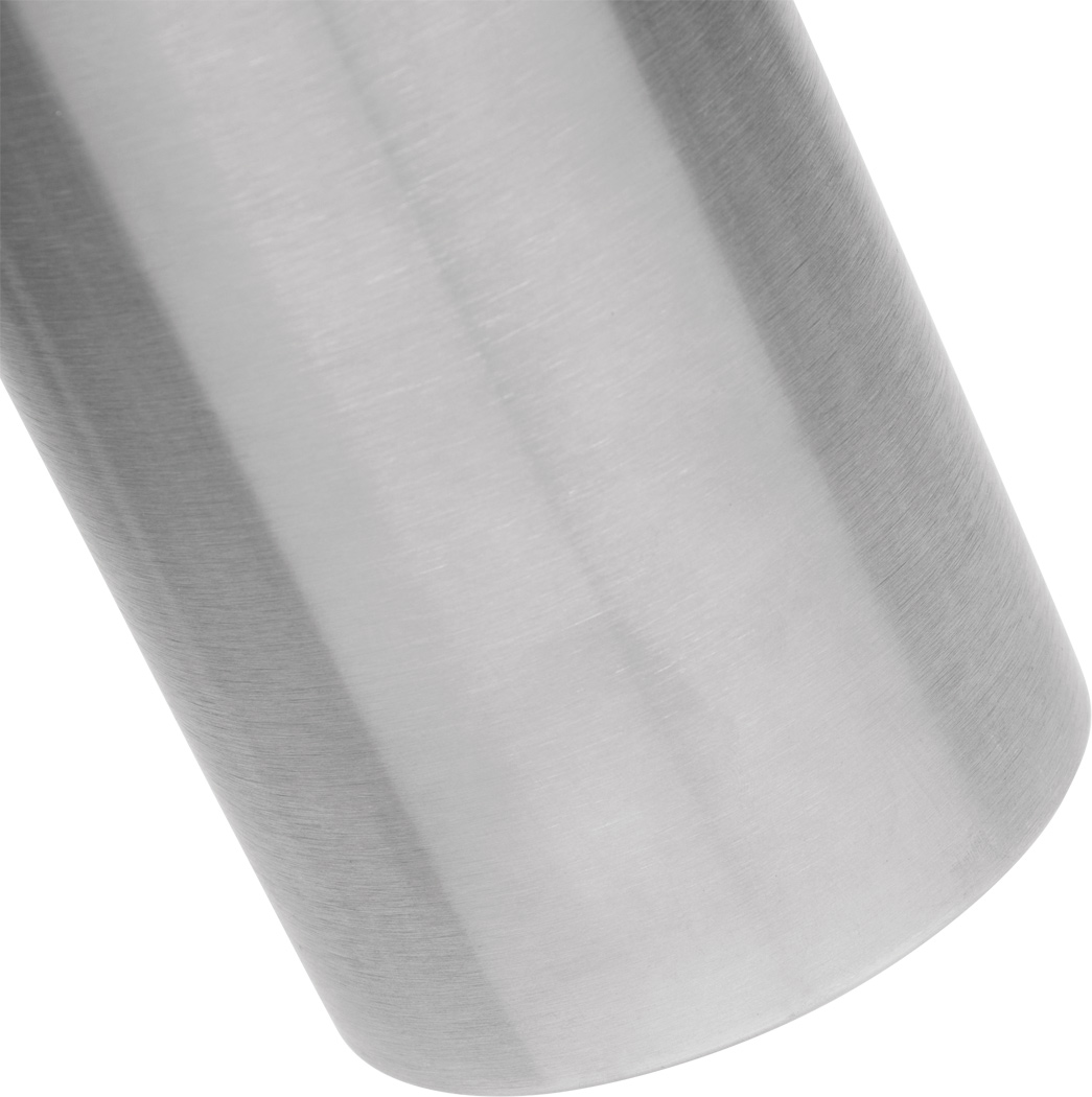 Vakuum-Isolierflasche JUMBO MILITARY 1000 ml Edelstahl mit Bambusdeckel