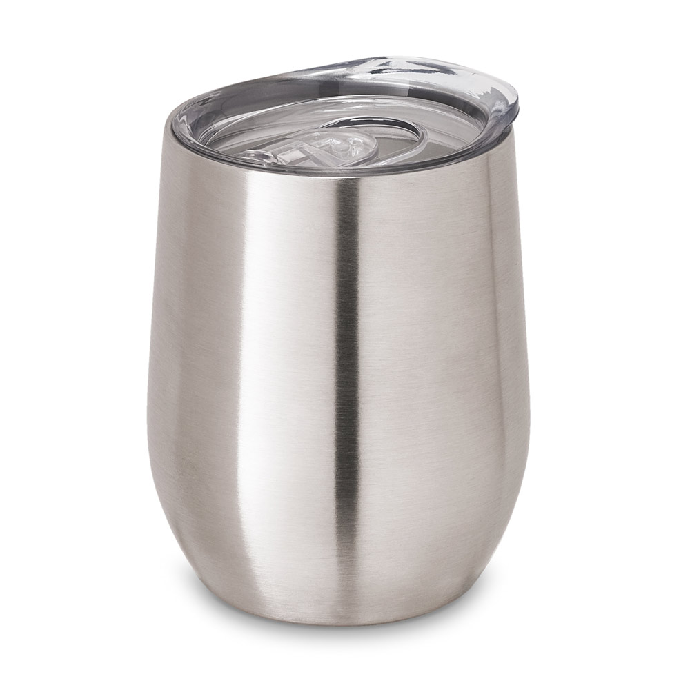 RONDE Reisebecher Edelstahl 400 ml, doppelwandig vakuumisoliert