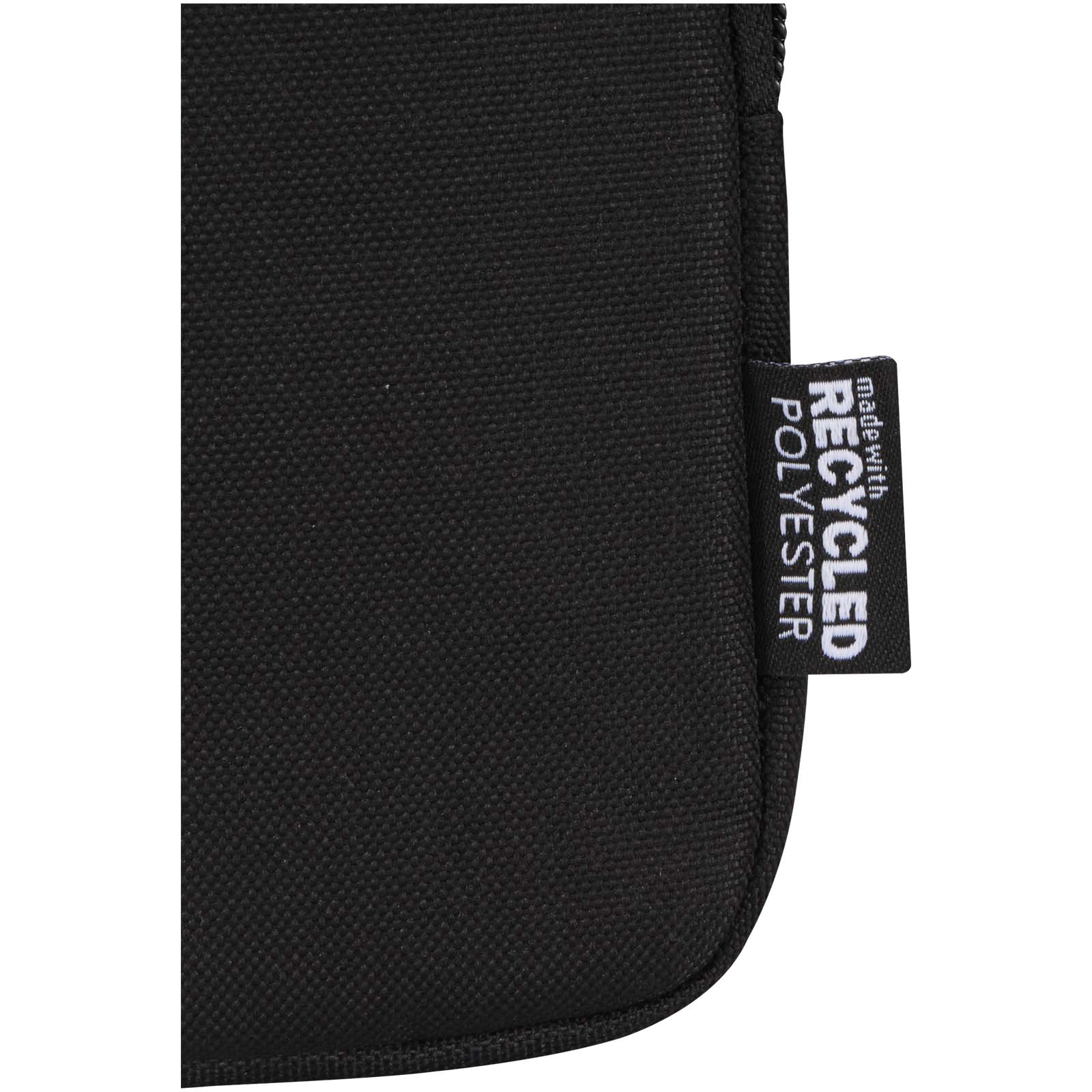 Byron Flaschentasche aus GRS recyceltem Polyester, mit Klettverschluss