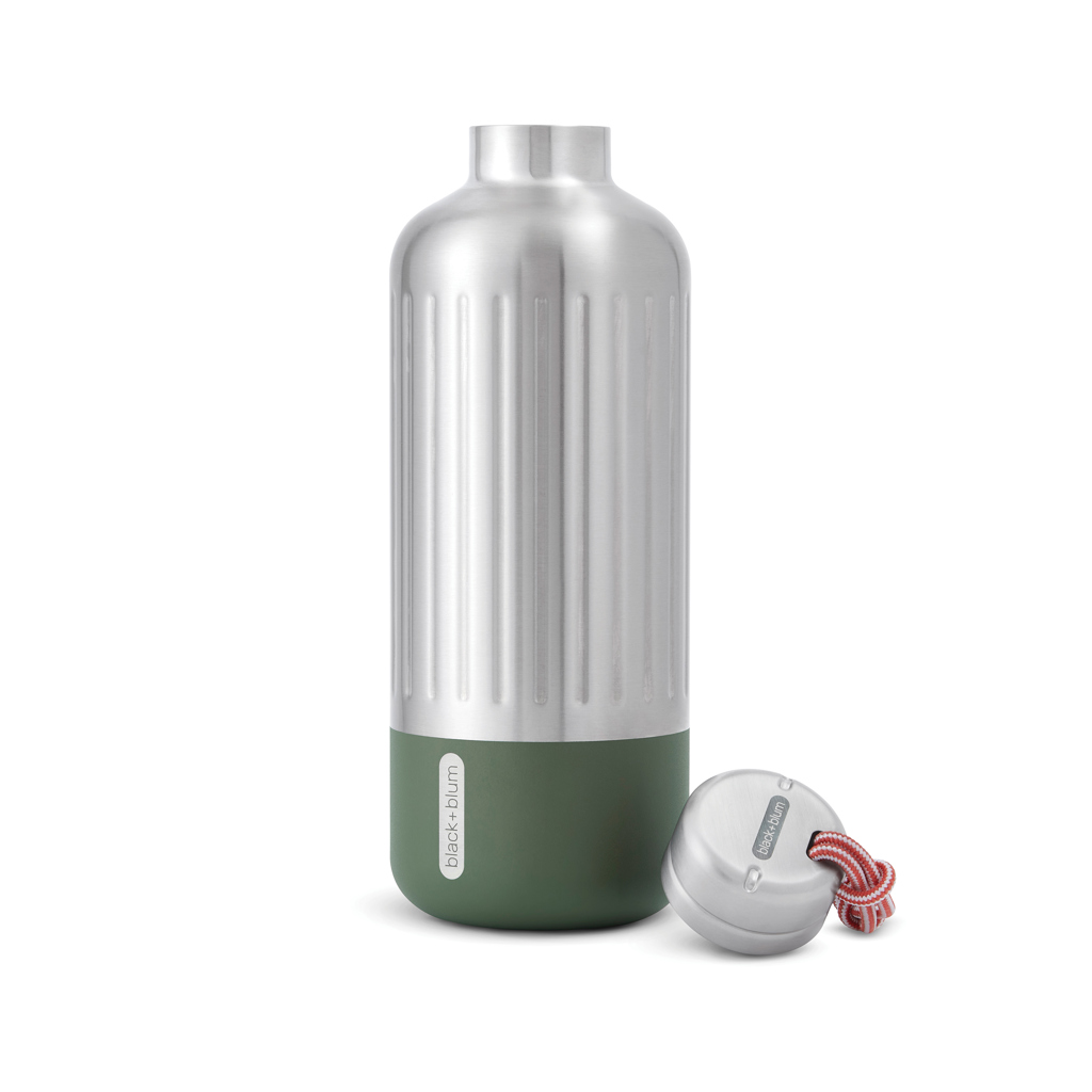 Black + Blum Explorer Edelstahl-Isolierflasche 850ml, bedruckbar