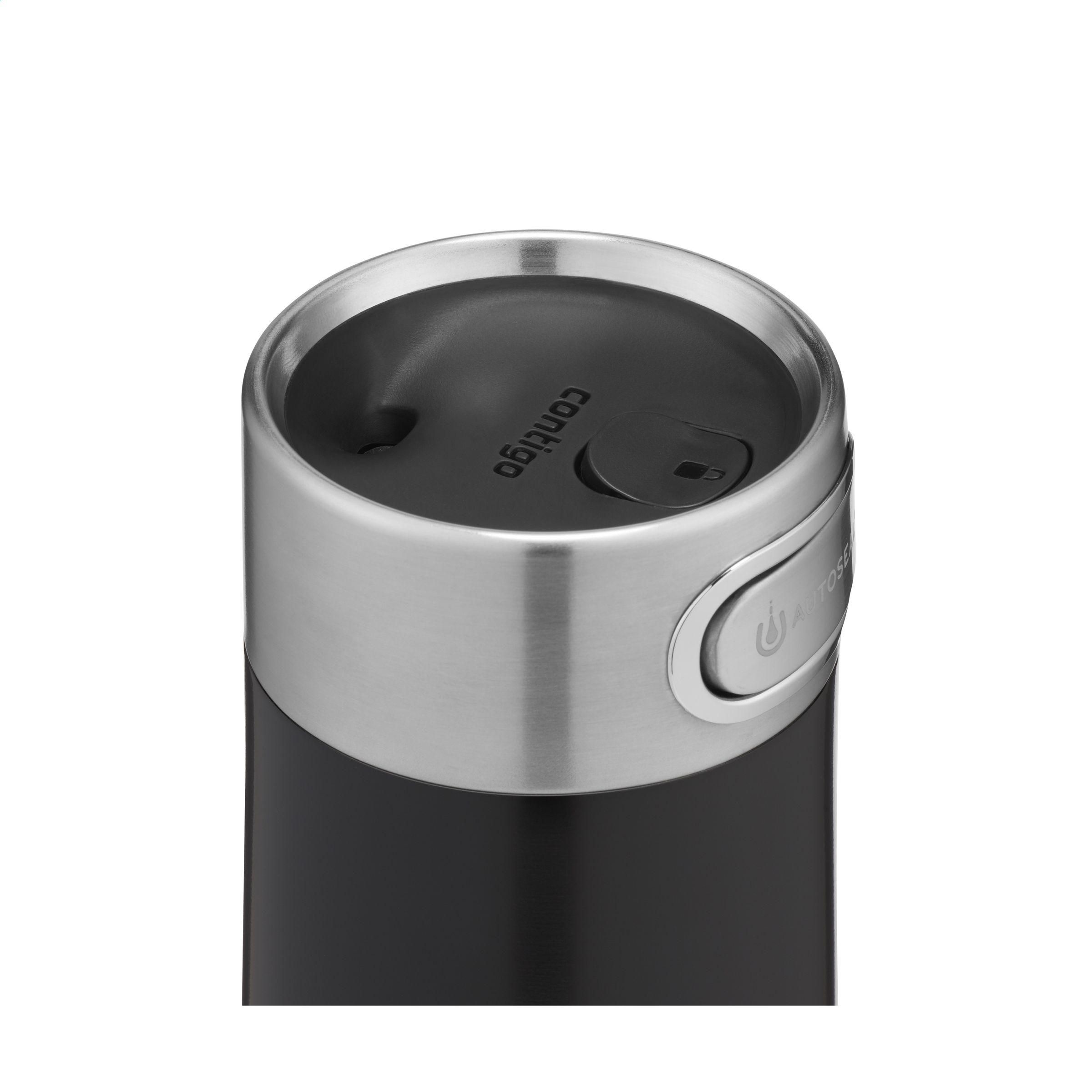 Contigo® Luxe AUTOSEAL® Thermobecher 360 ml, Edelstahl bedruckbar