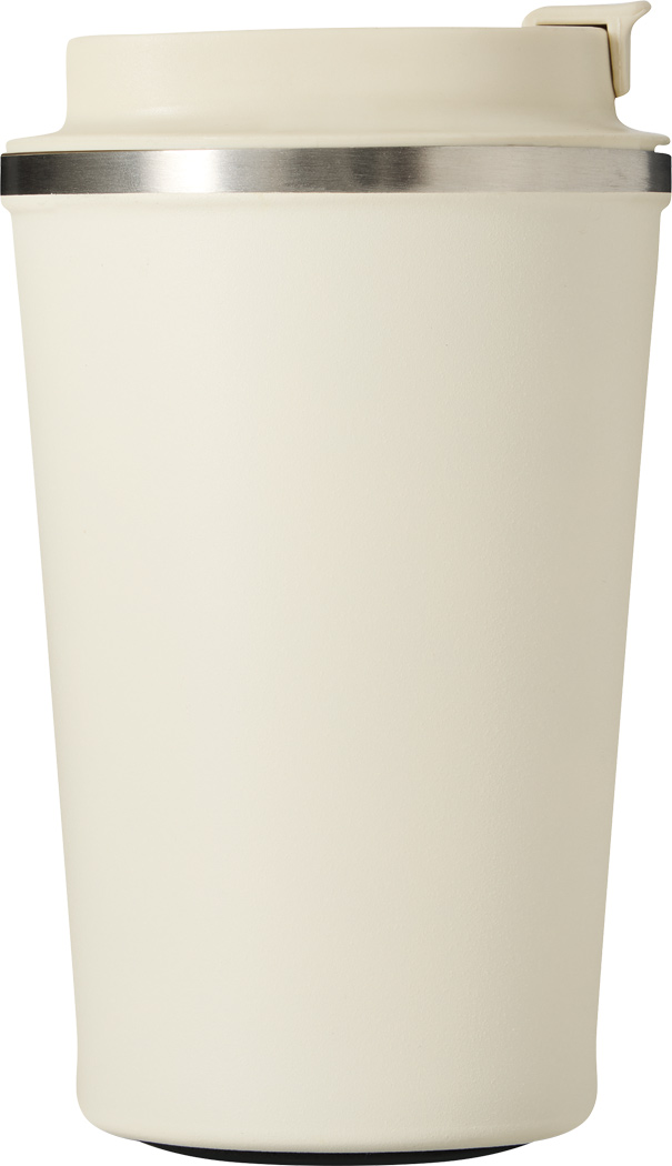 Vakuum-Isolierbecher VELOMUG 350 ml Edelstahl, doppelwandig, bedruckbar