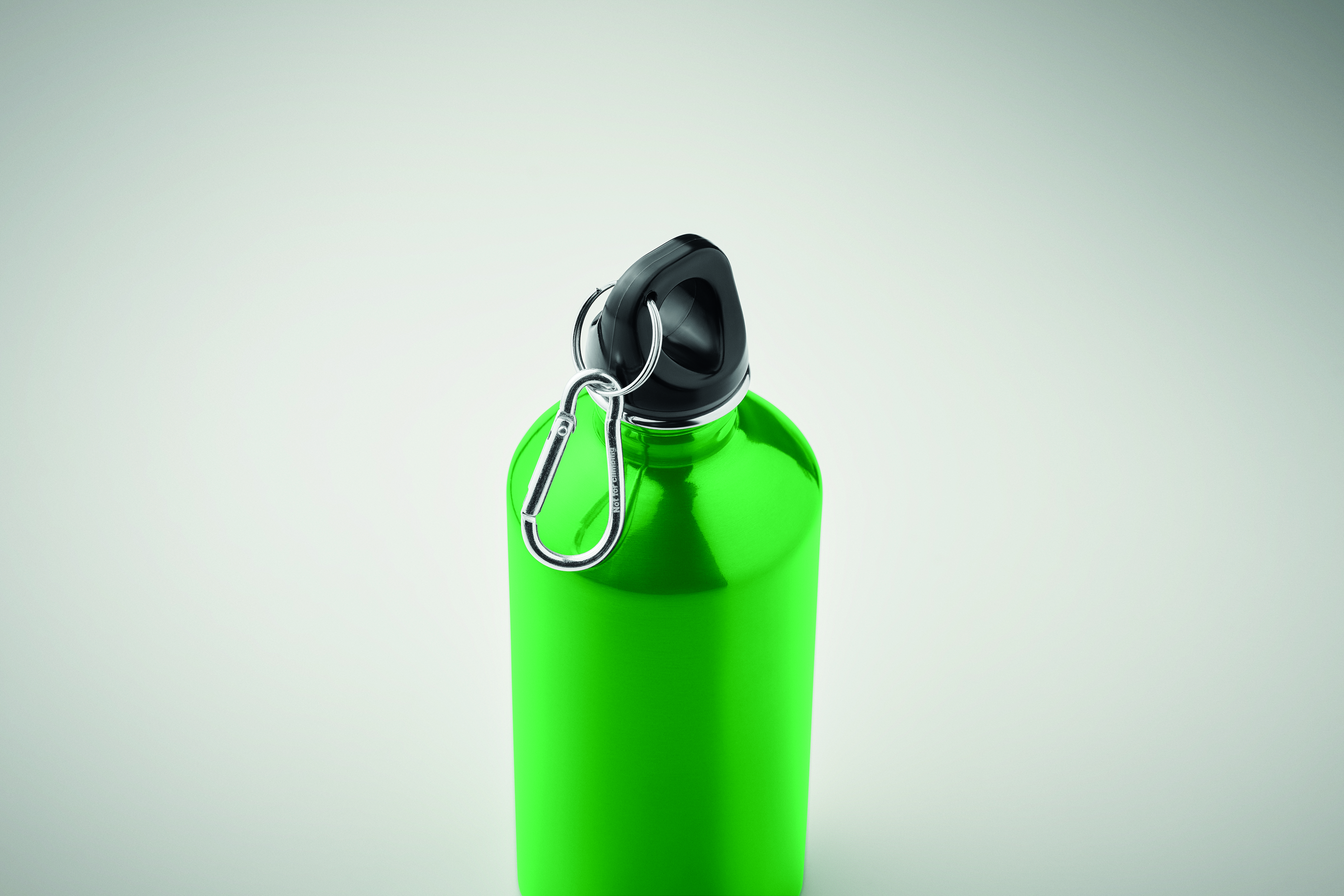 Trinkflasche Edelstahl 500 ml REMID MOSS mit Karabiner, bedruckbar