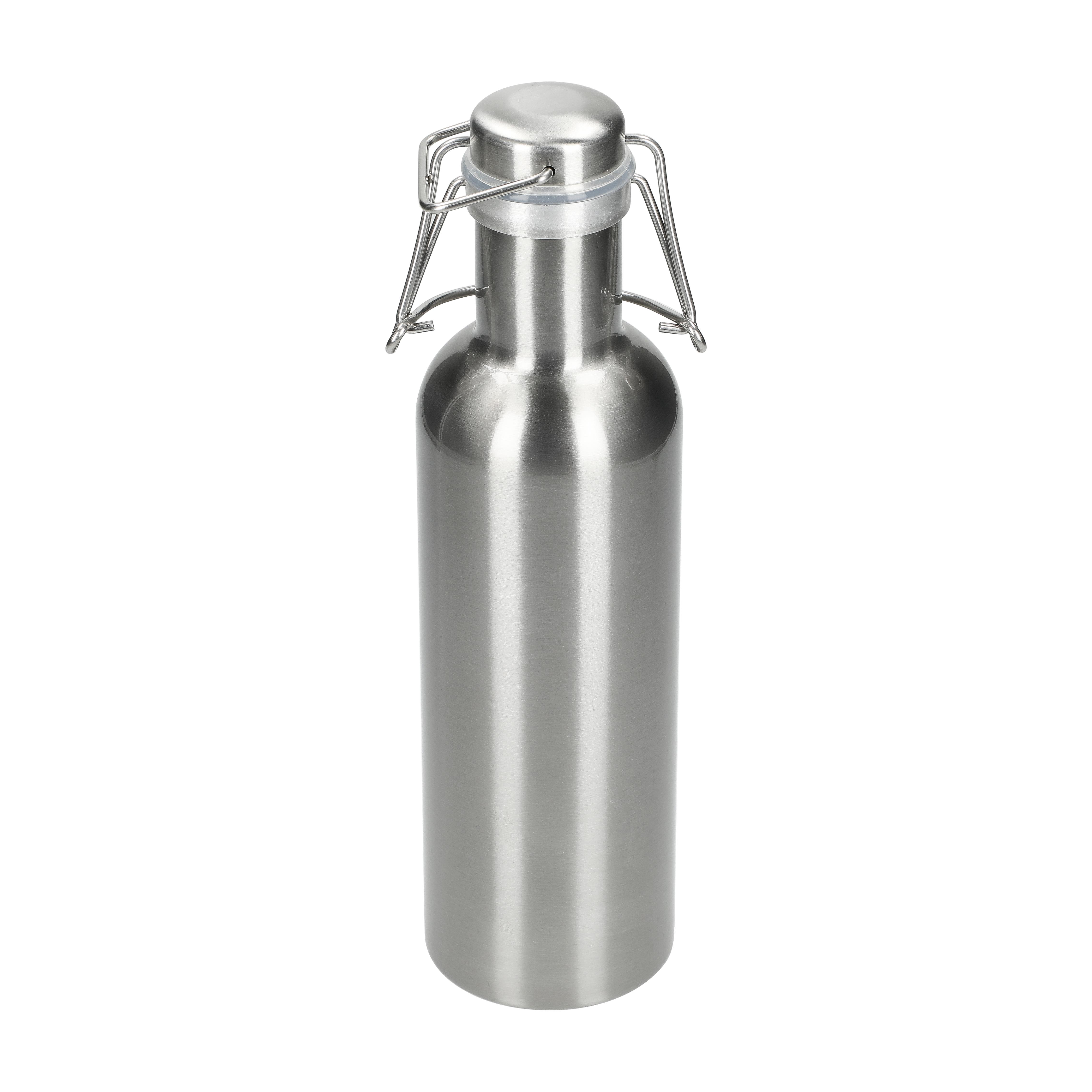 Edelstahl-Trinkflasche "Denali" 0,8 l mit Bügelverschluss, bedruckbar