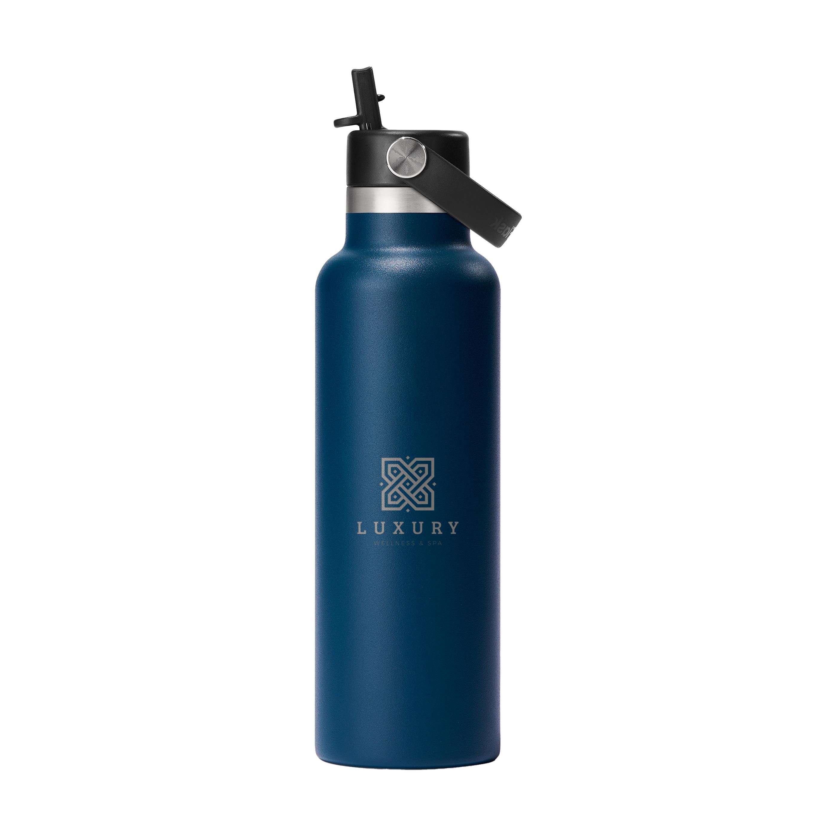 Hydro Flask Edelstahl-Trinkflasche 621 ml mit Strohhalm-Verschluss