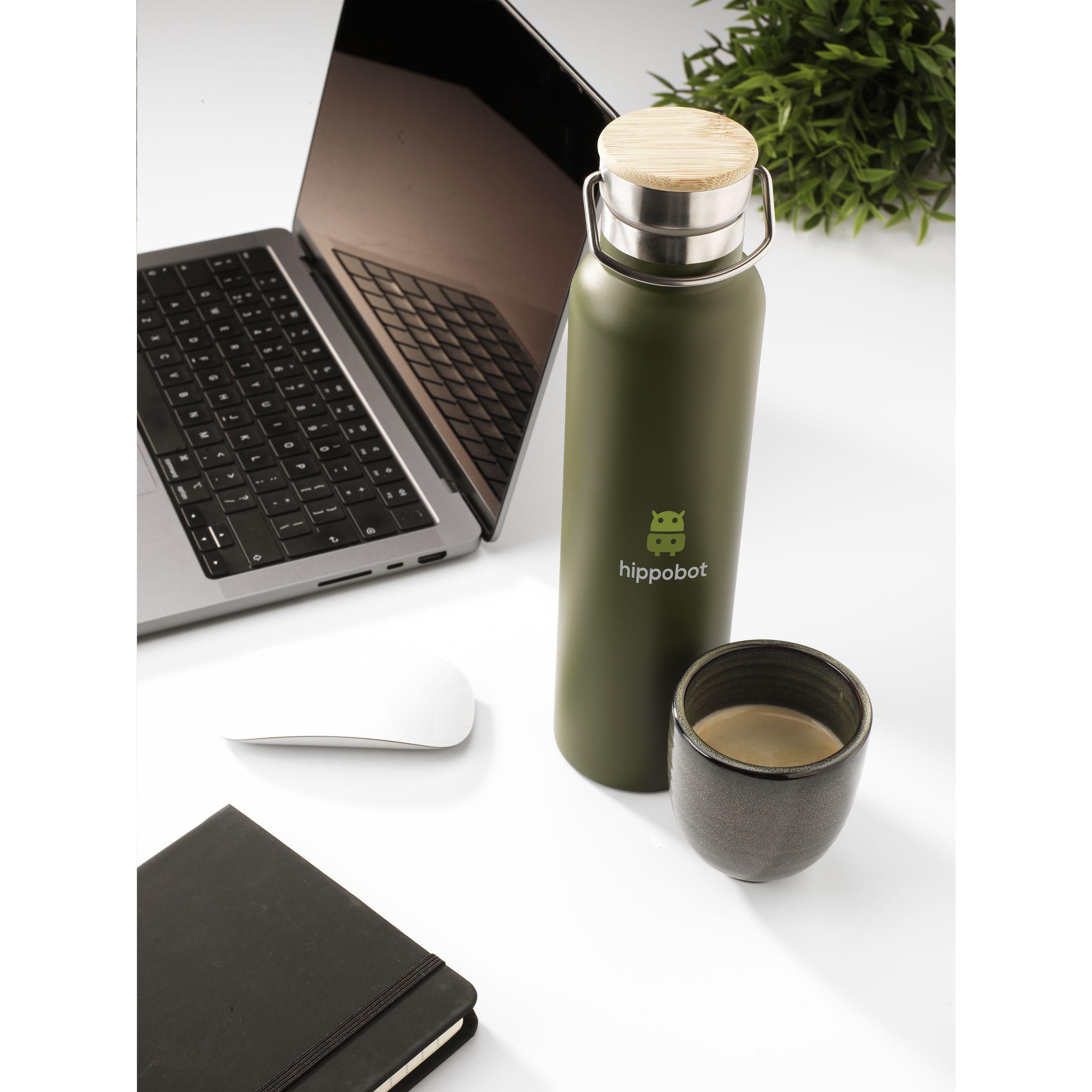 Nordvik Thermoflasche 750 ml – recycelter Edelstahl, RCS-zertifiziert
