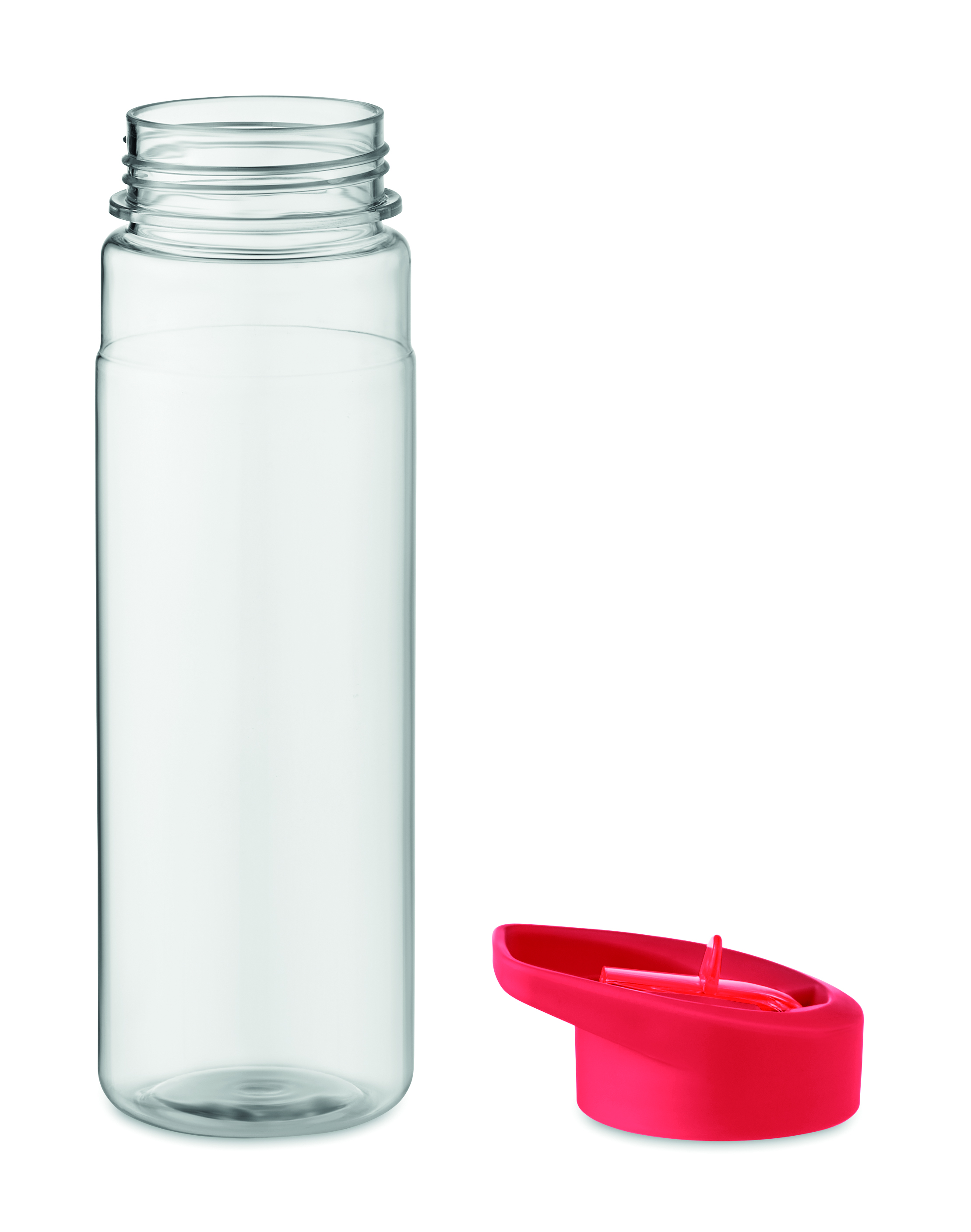 Trinkflasche RPET 650 ml ALABAMA mit Trinkhalm – bedruckbar