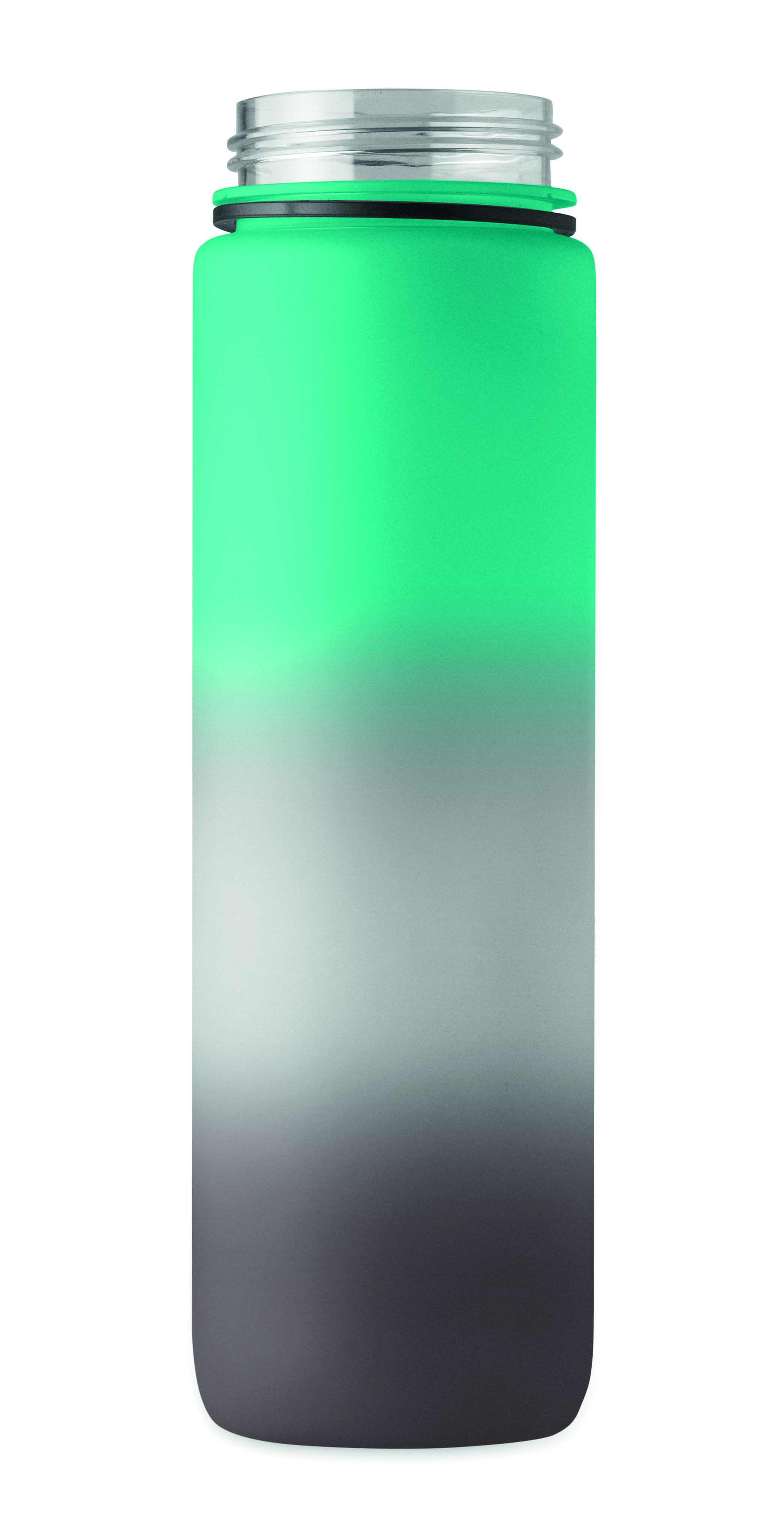 Sport-Trinkflasche RPET 1L ACTIVATE mit Trinkhalm & Zeitmarkierung